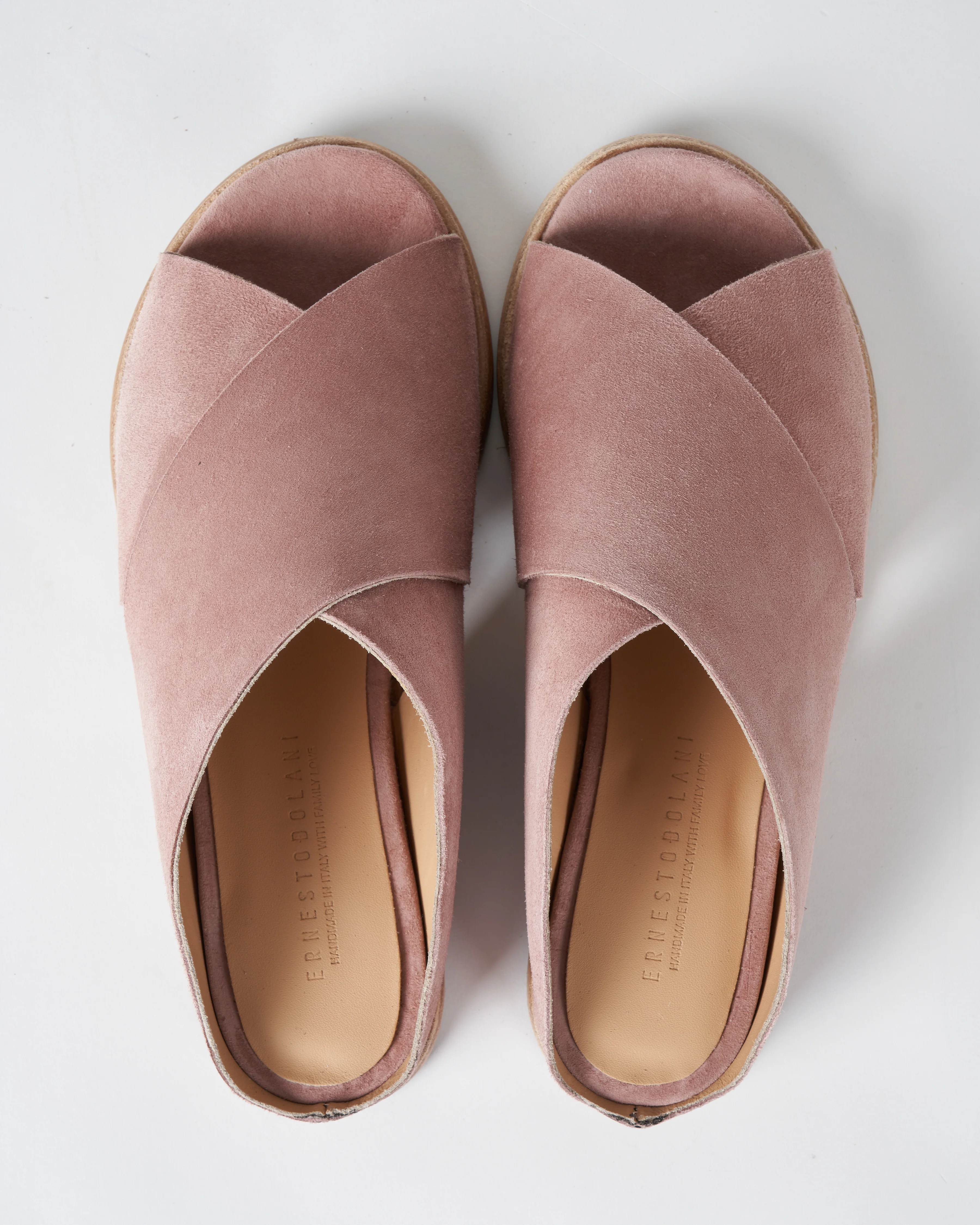 crossover flat sandal - camoscio antic - Image 4