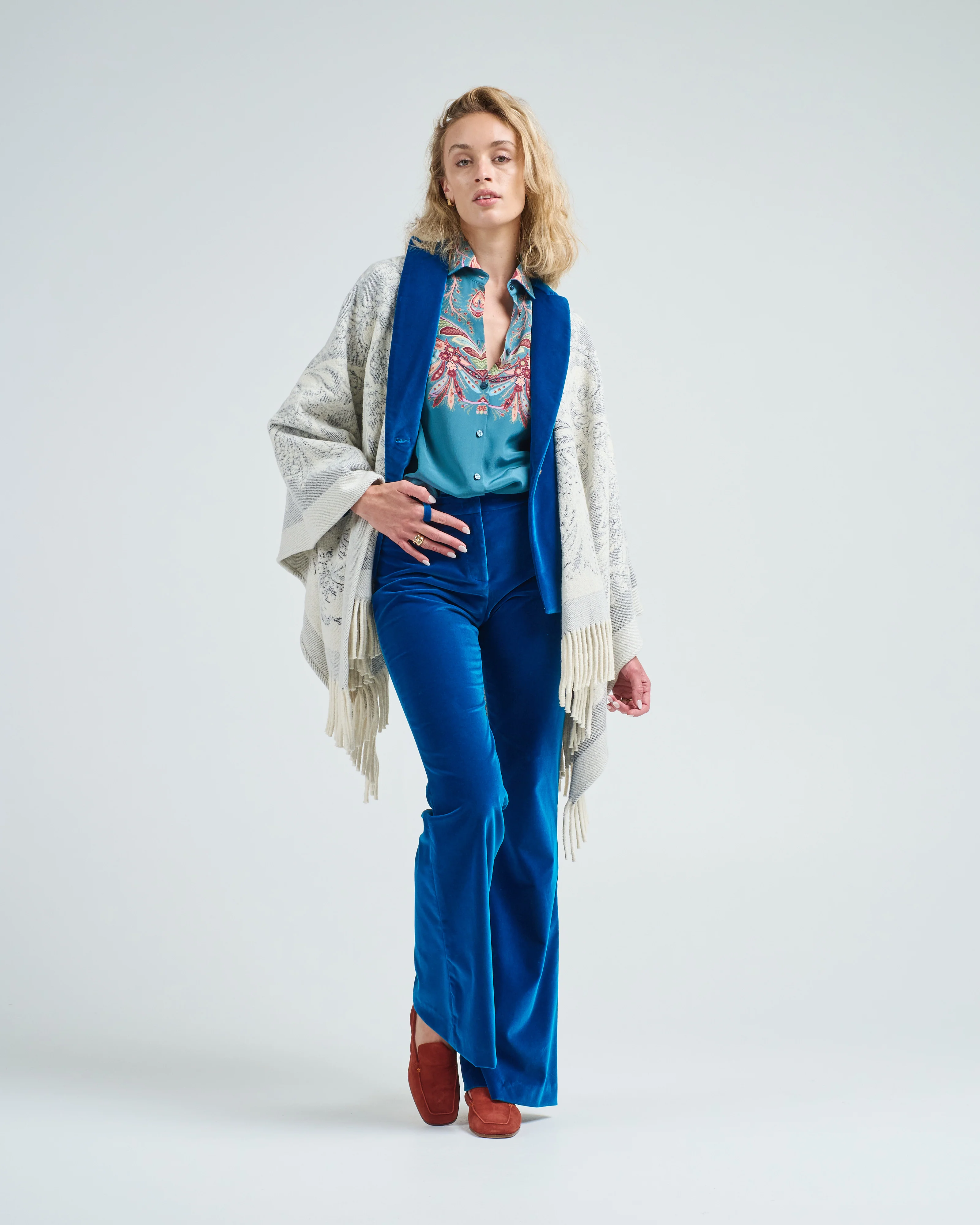 cape with fringe