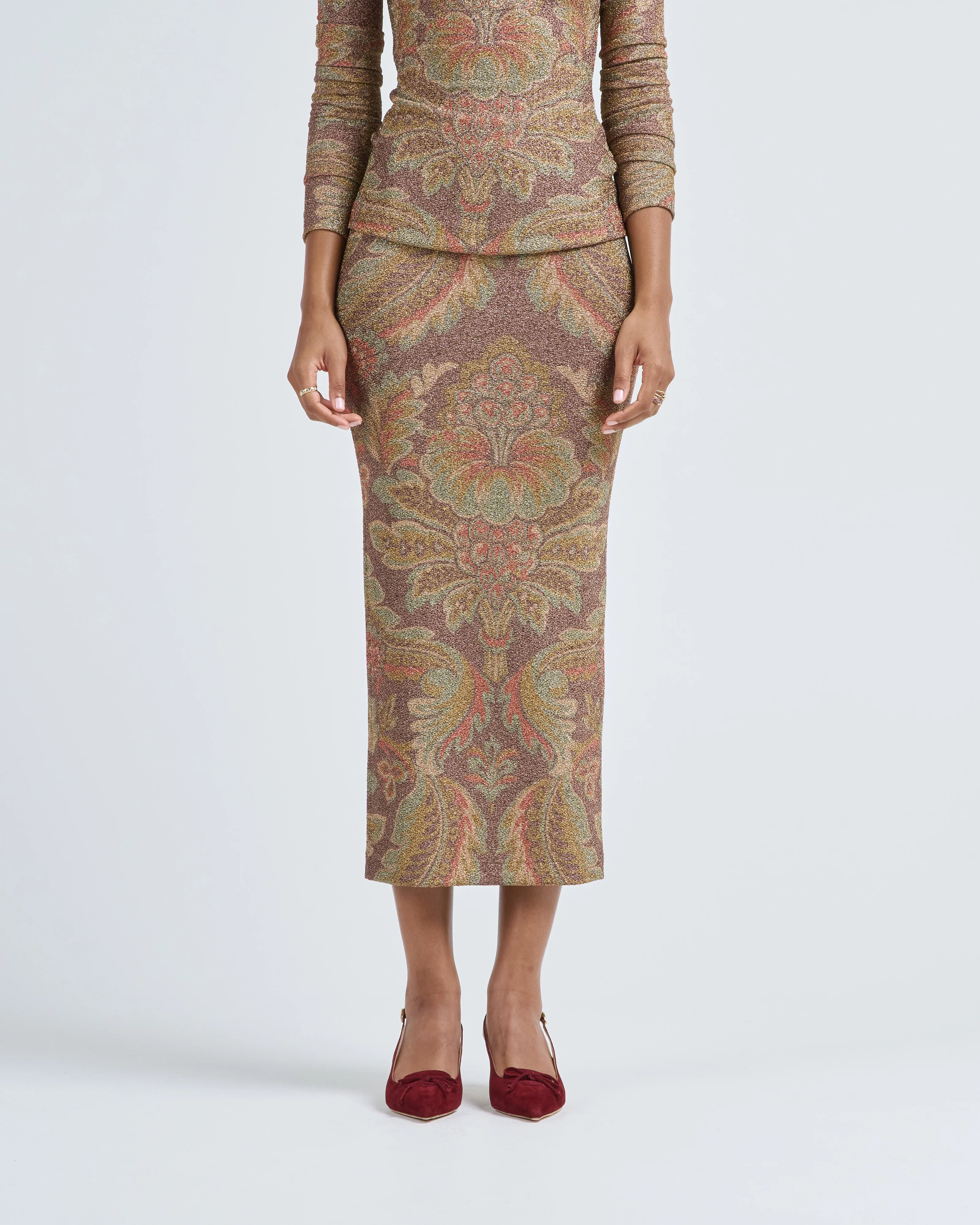midi pencil skirt - Image 2