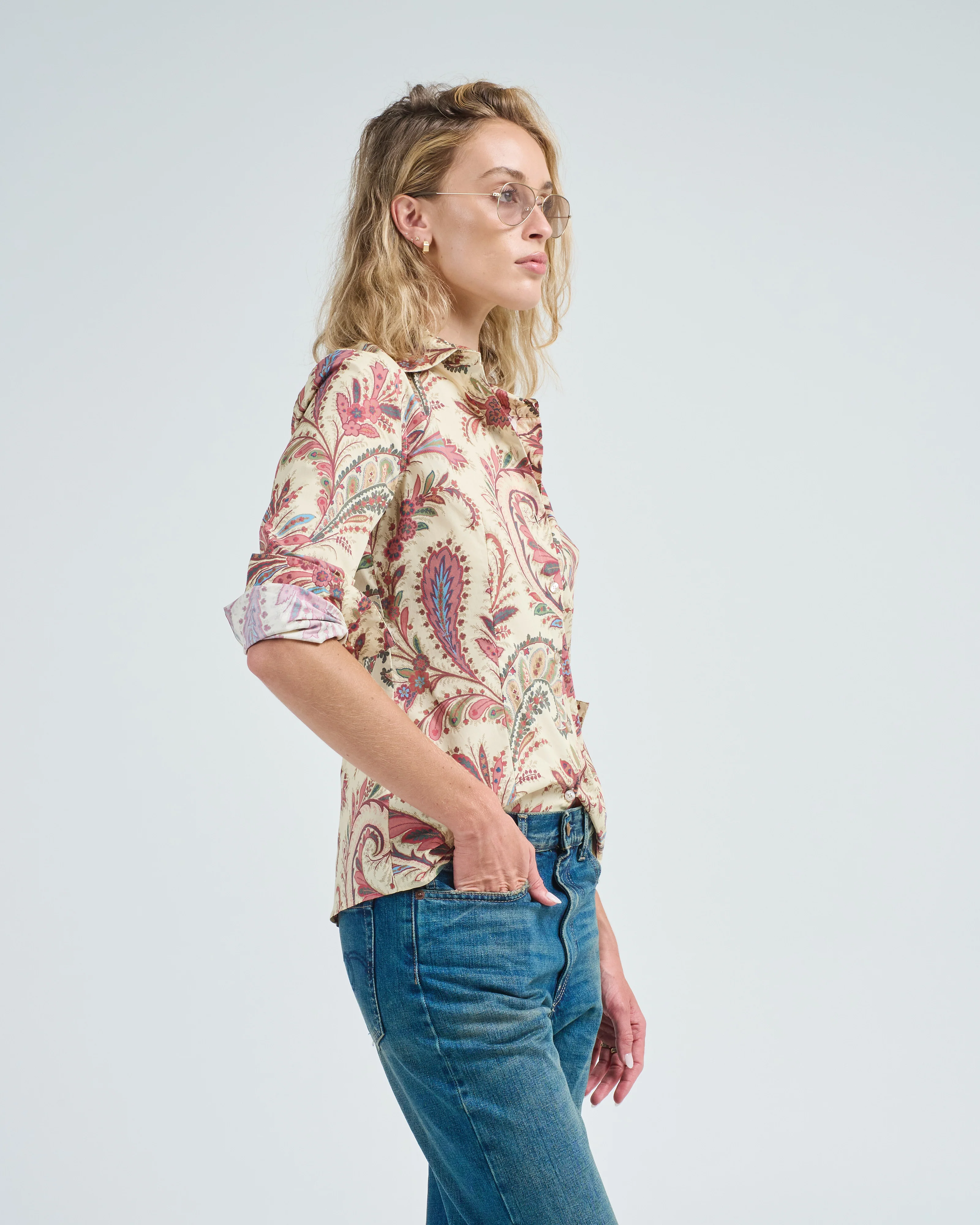printed cotton shirt - Image 4