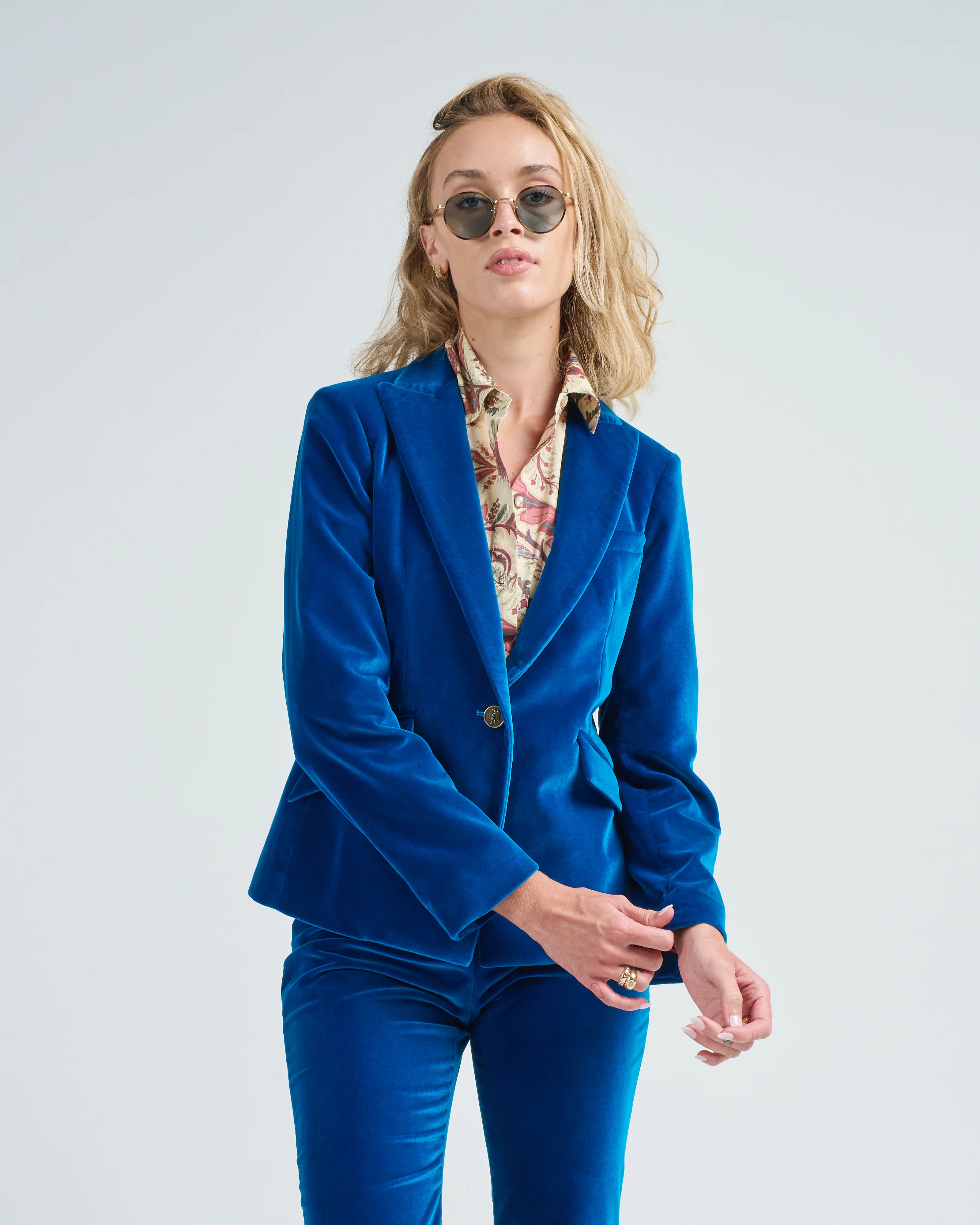 velvet blazer - Image 3