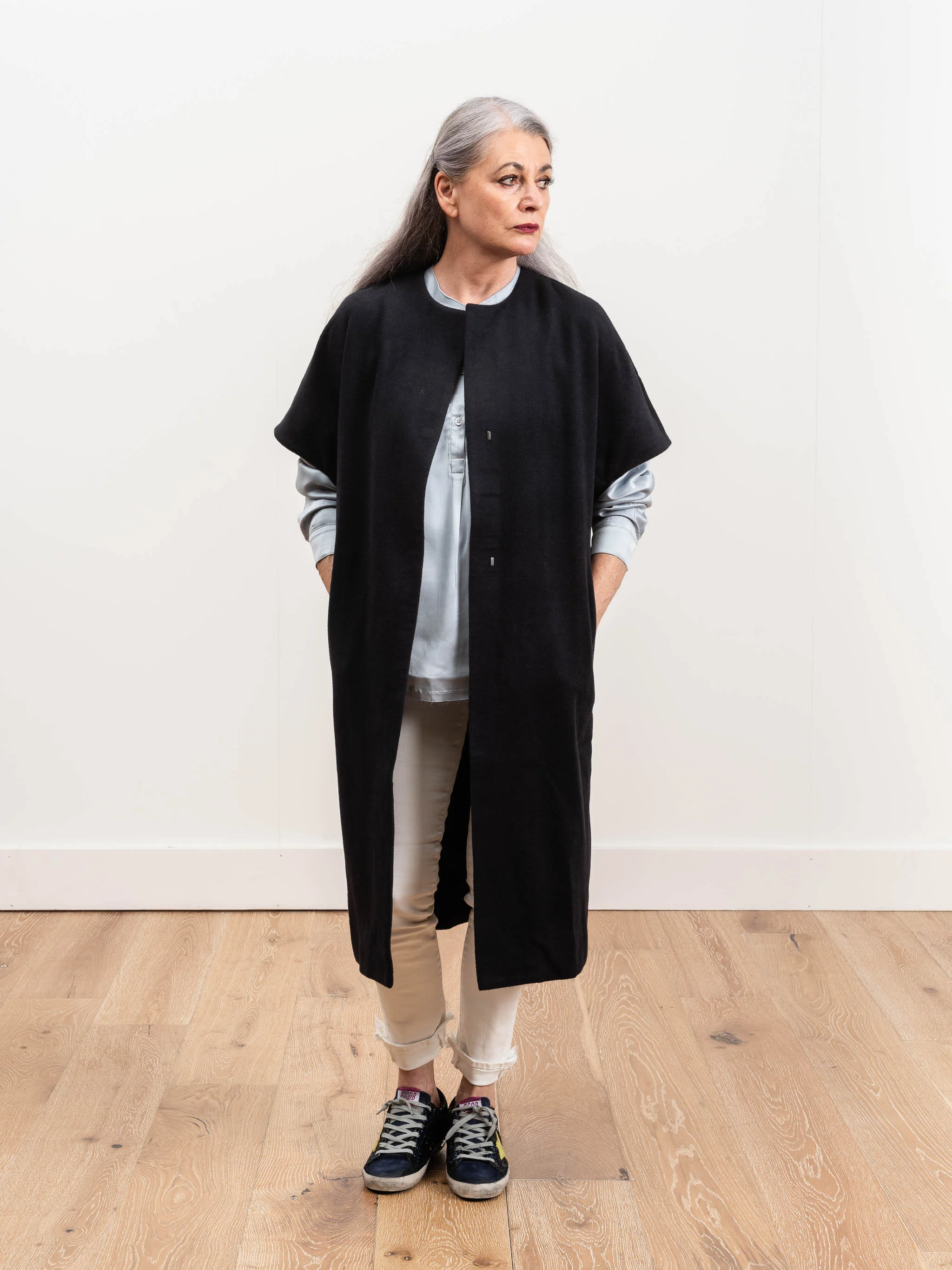 angora wool coat