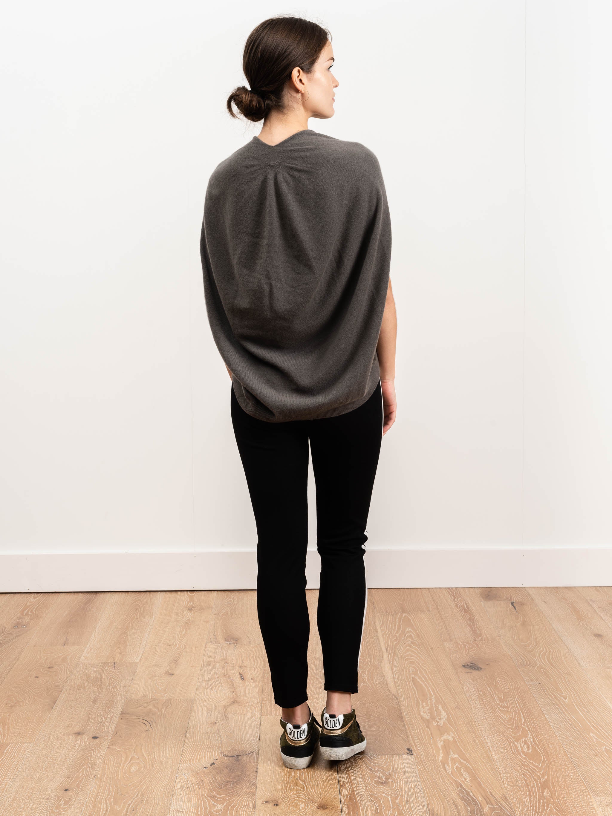 cashmere cocoon poncho - Image 3