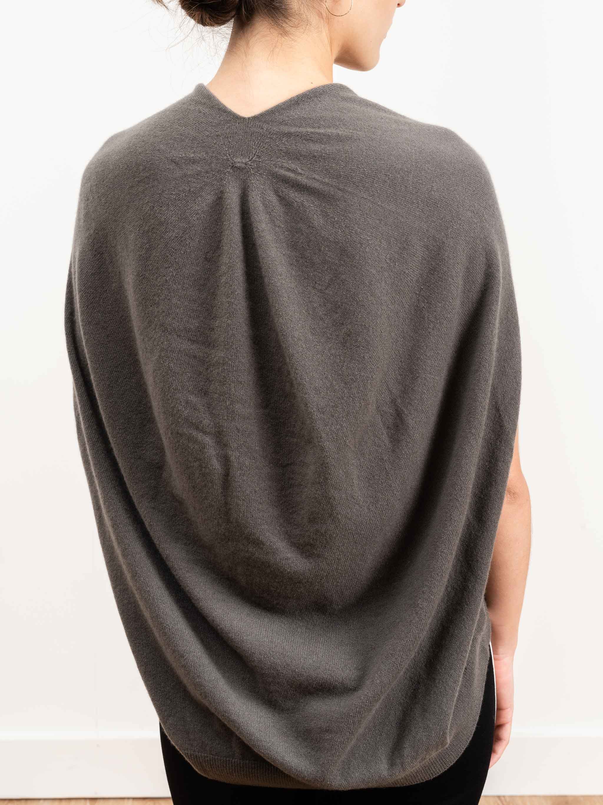 cashmere cocoon poncho - Image 6