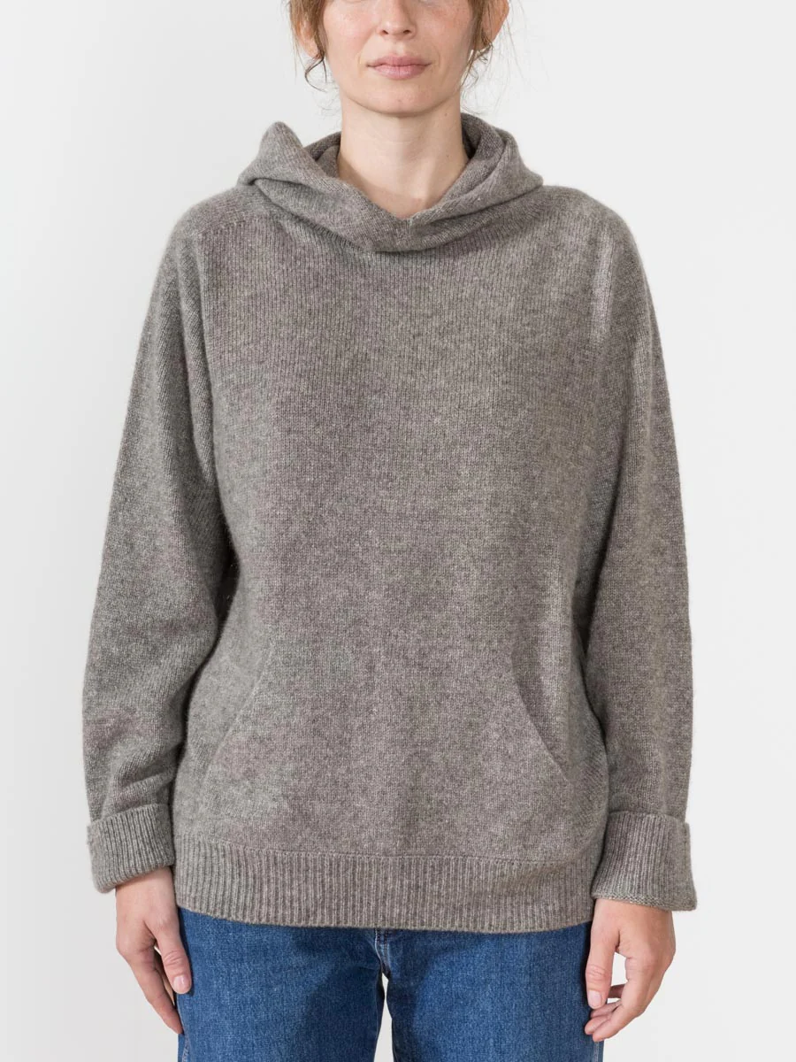 cashmere seamless parka - Image 2