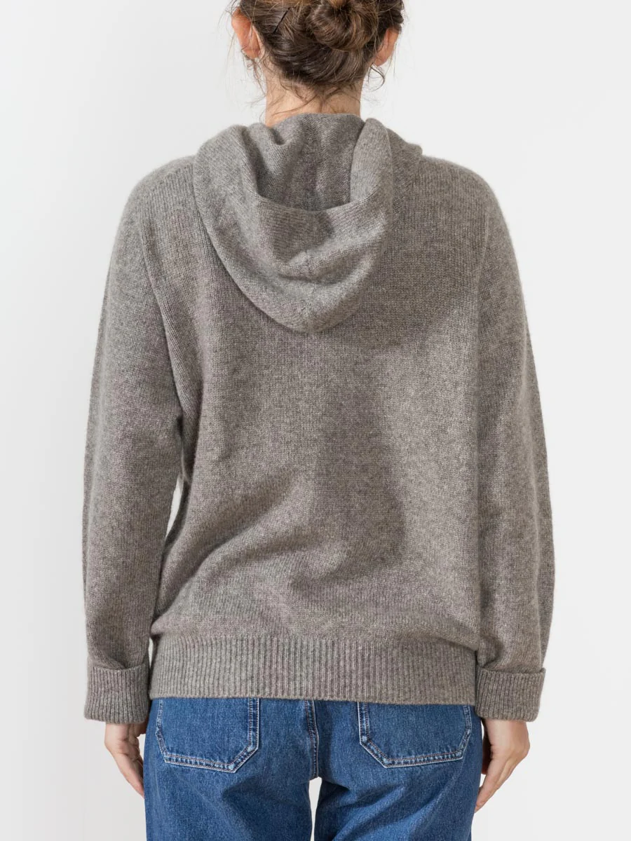 cashmere seamless parka - Image 4