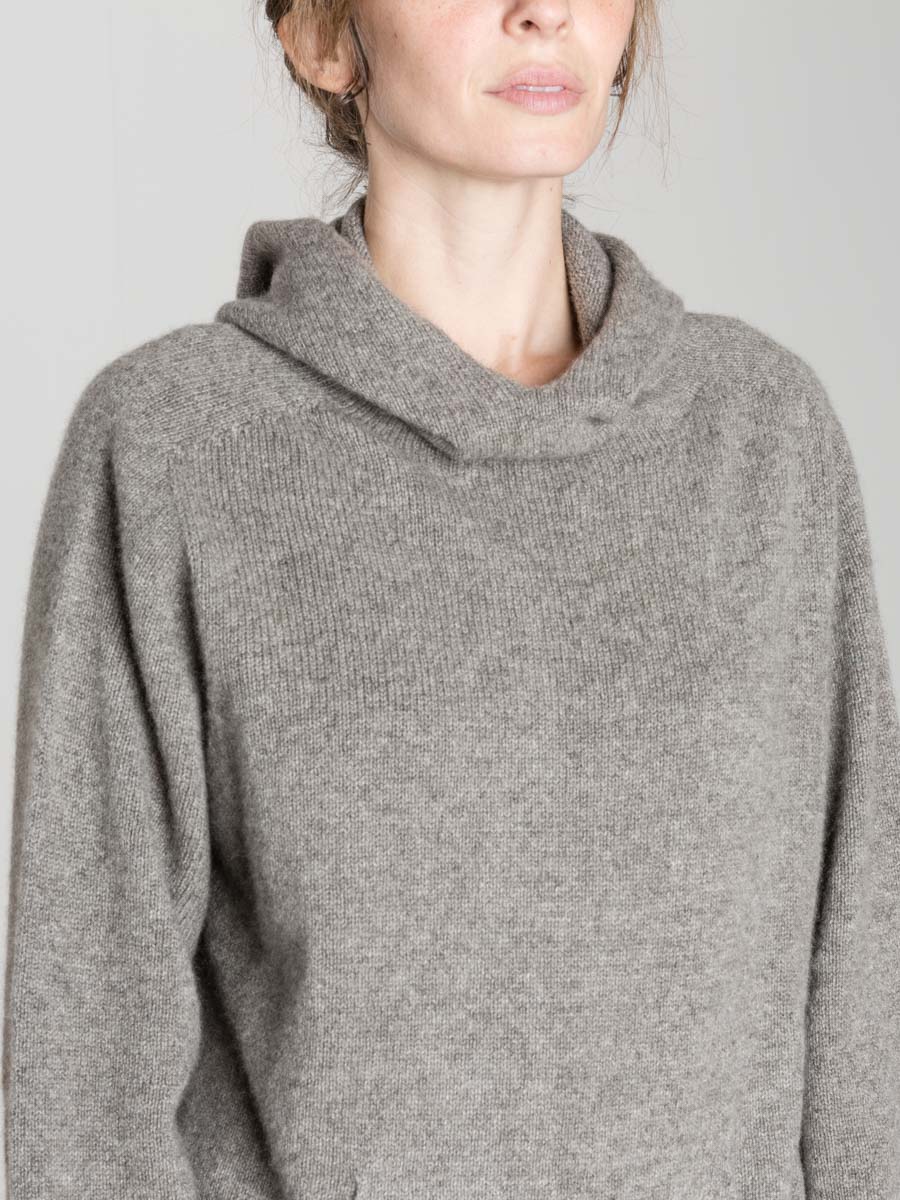 cashmere seamless parka - Image 5