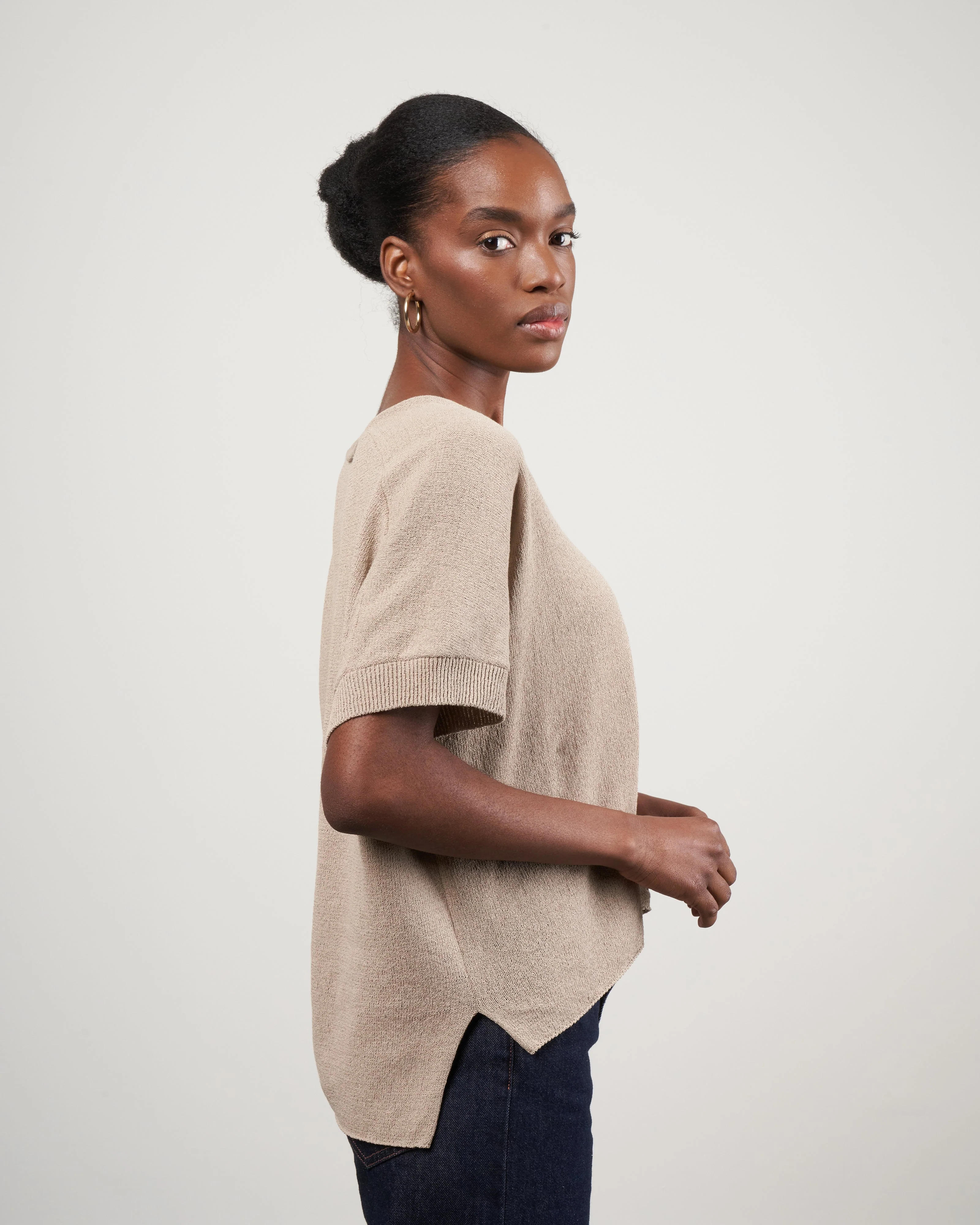 coil yarn vest - grege 14 - Image 3