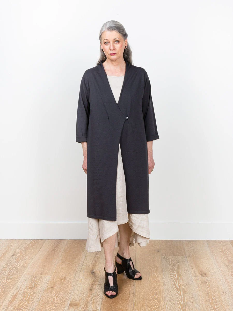 cotton silk robe