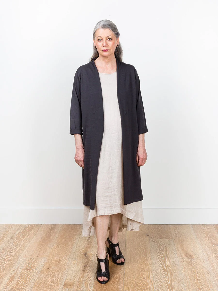 cotton silk robe - Image 2