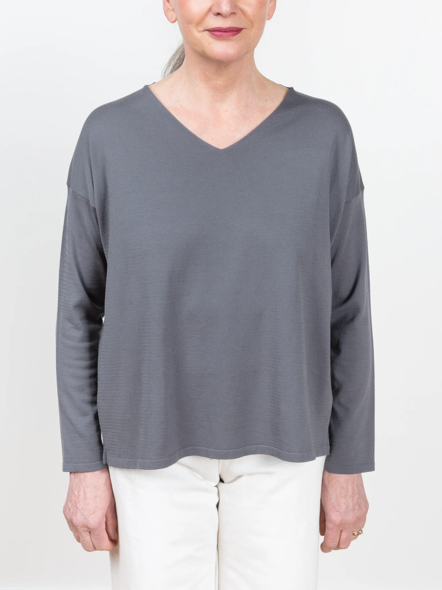 v-neck sweater - Image 5