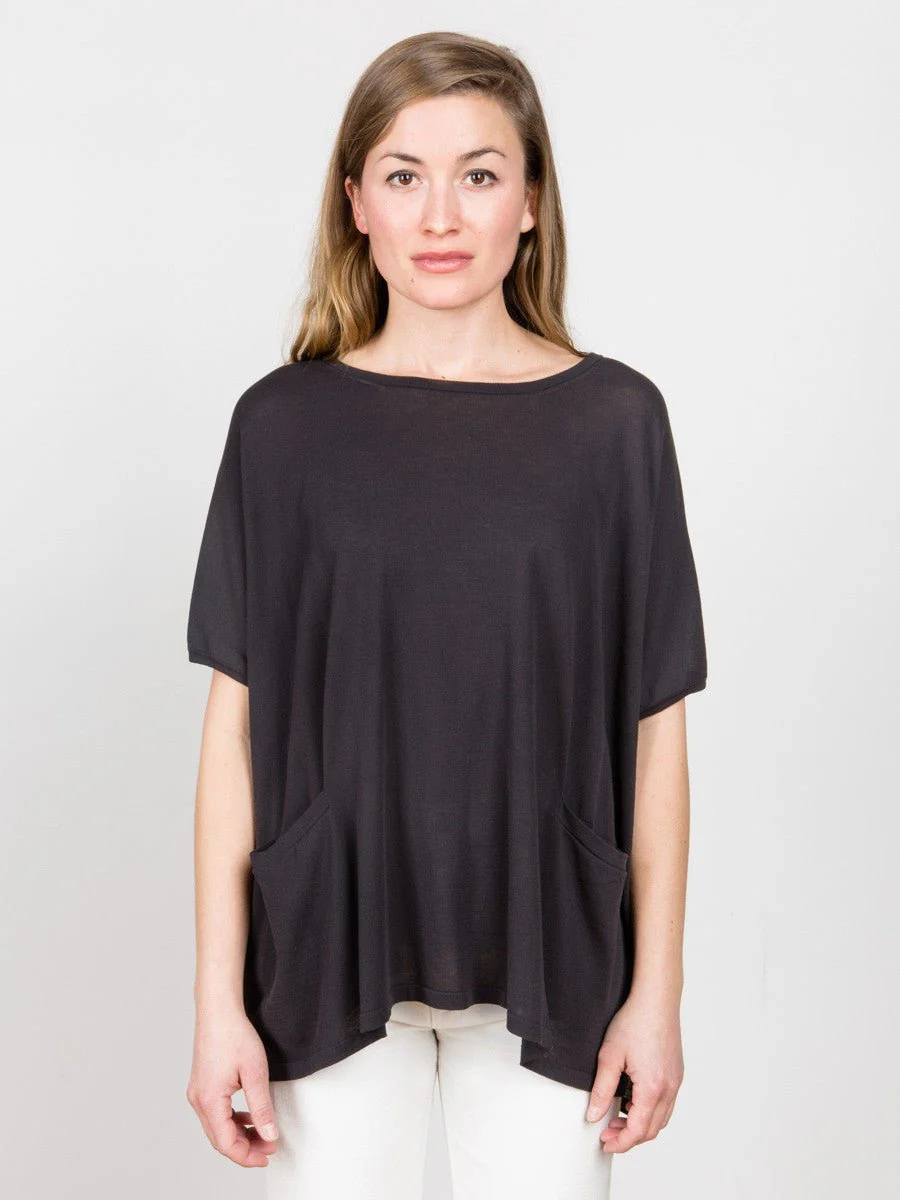 wide sweater - sumi - Image 2