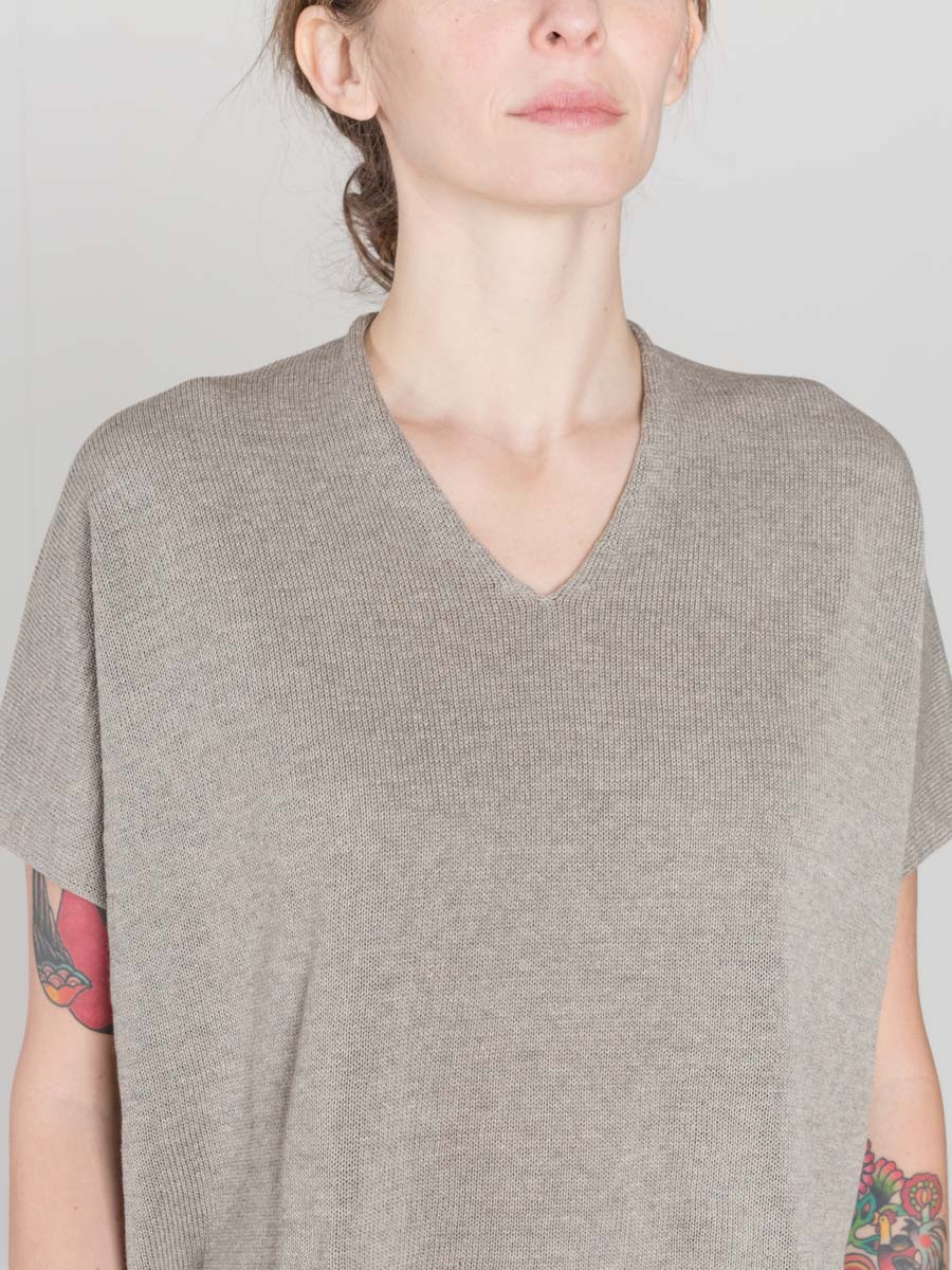 dry cotton v pullover - Image 4