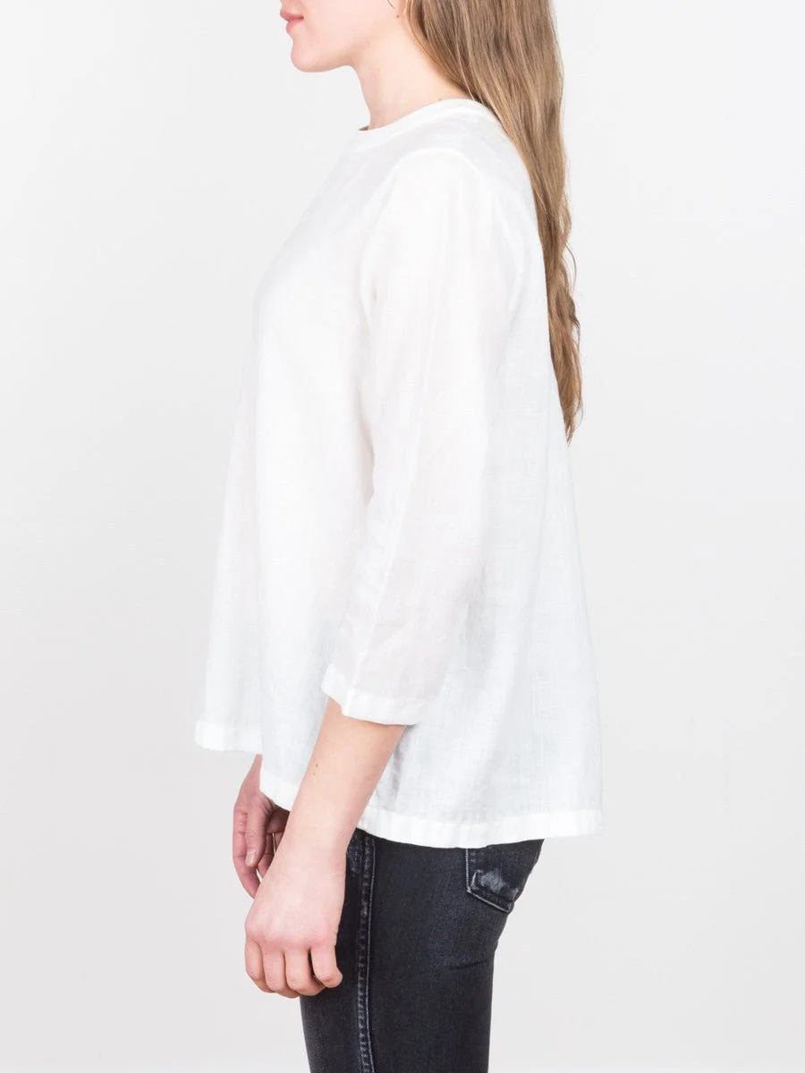 linen back tuck sweater - Image 3