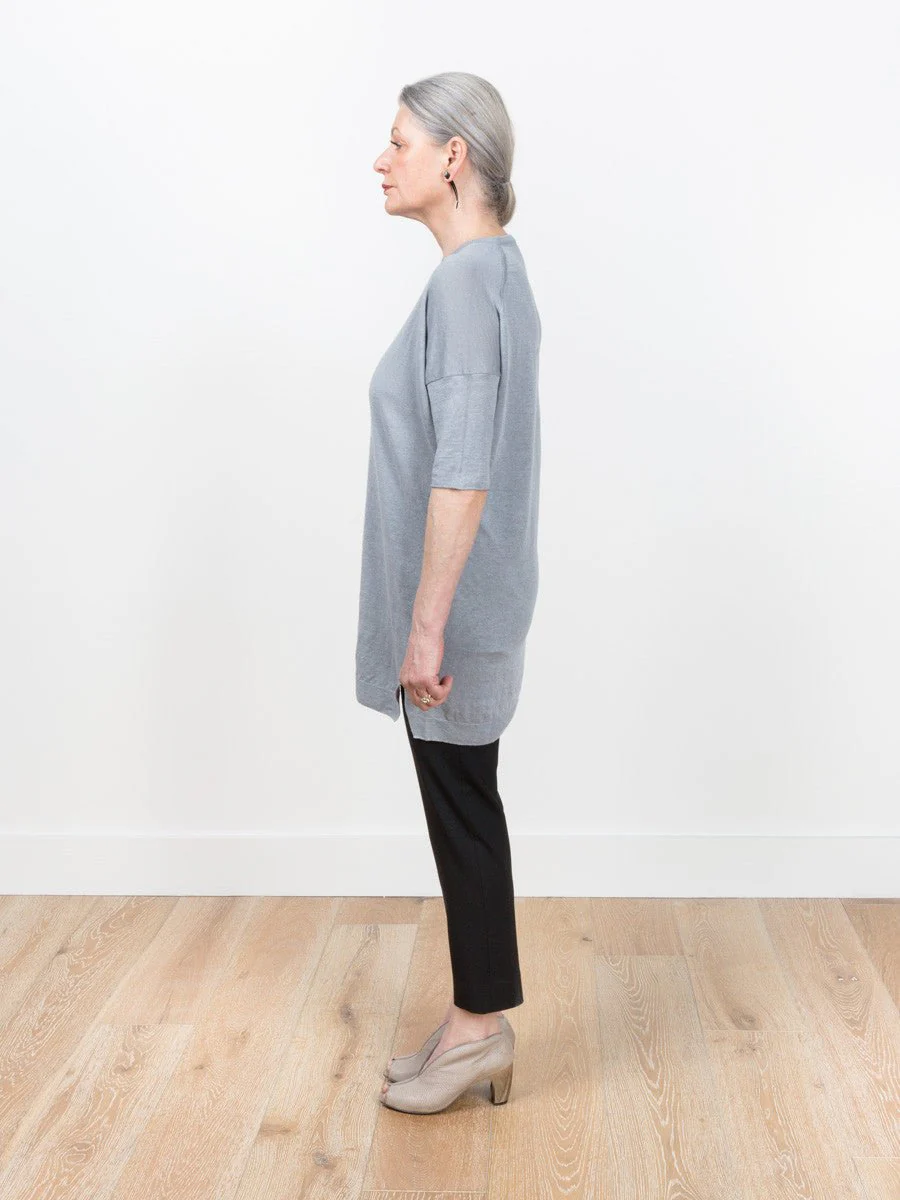 linen tunic sweater - Image 2