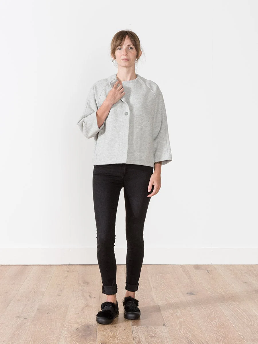press wool short coat - Image 5