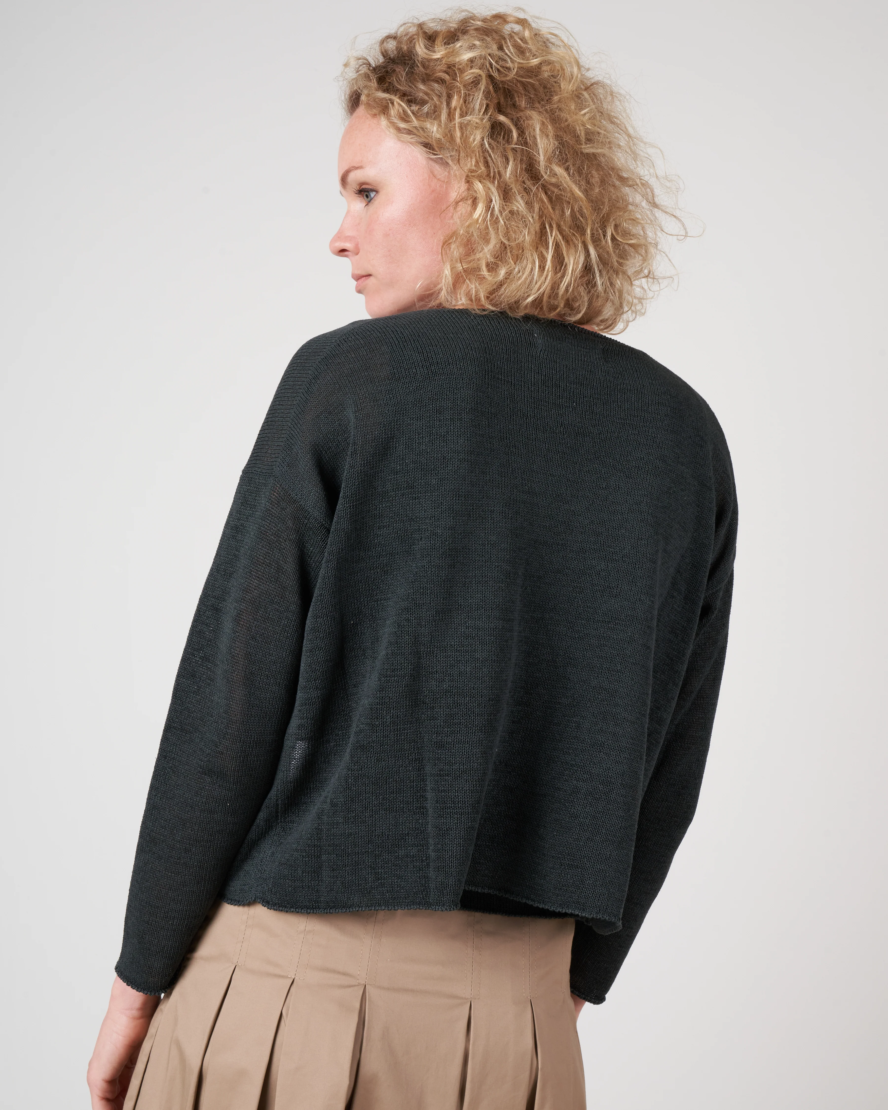 tape yarn cardi - sumi - Image 3