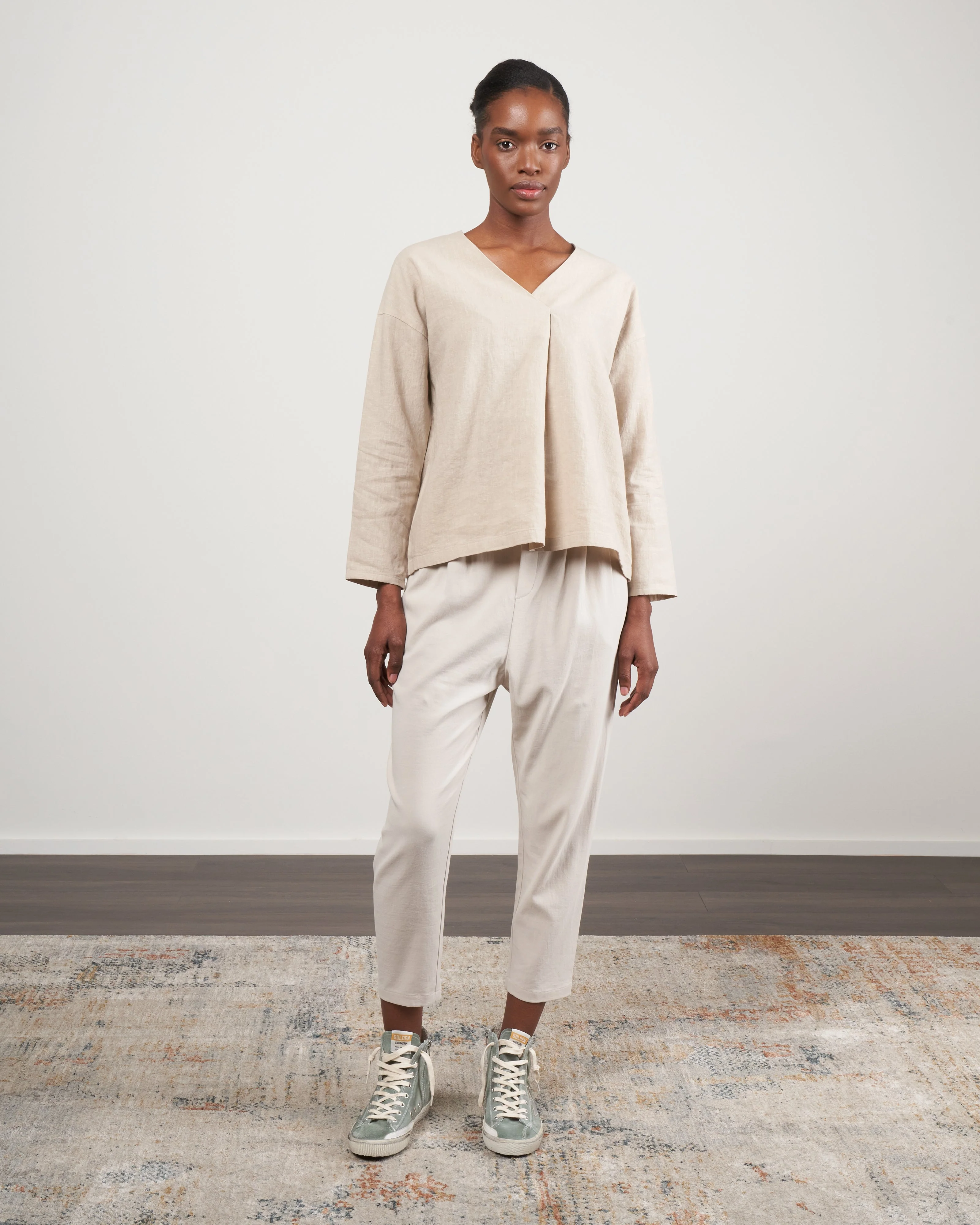 water linen pullover - grege 14 - Image 2
