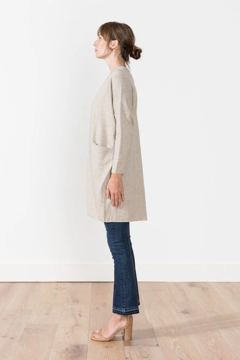 wool robe - beige - Image 2