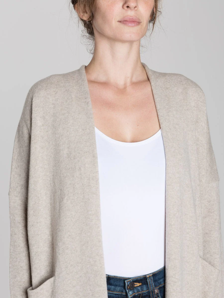 wool robe - beige - Image 5