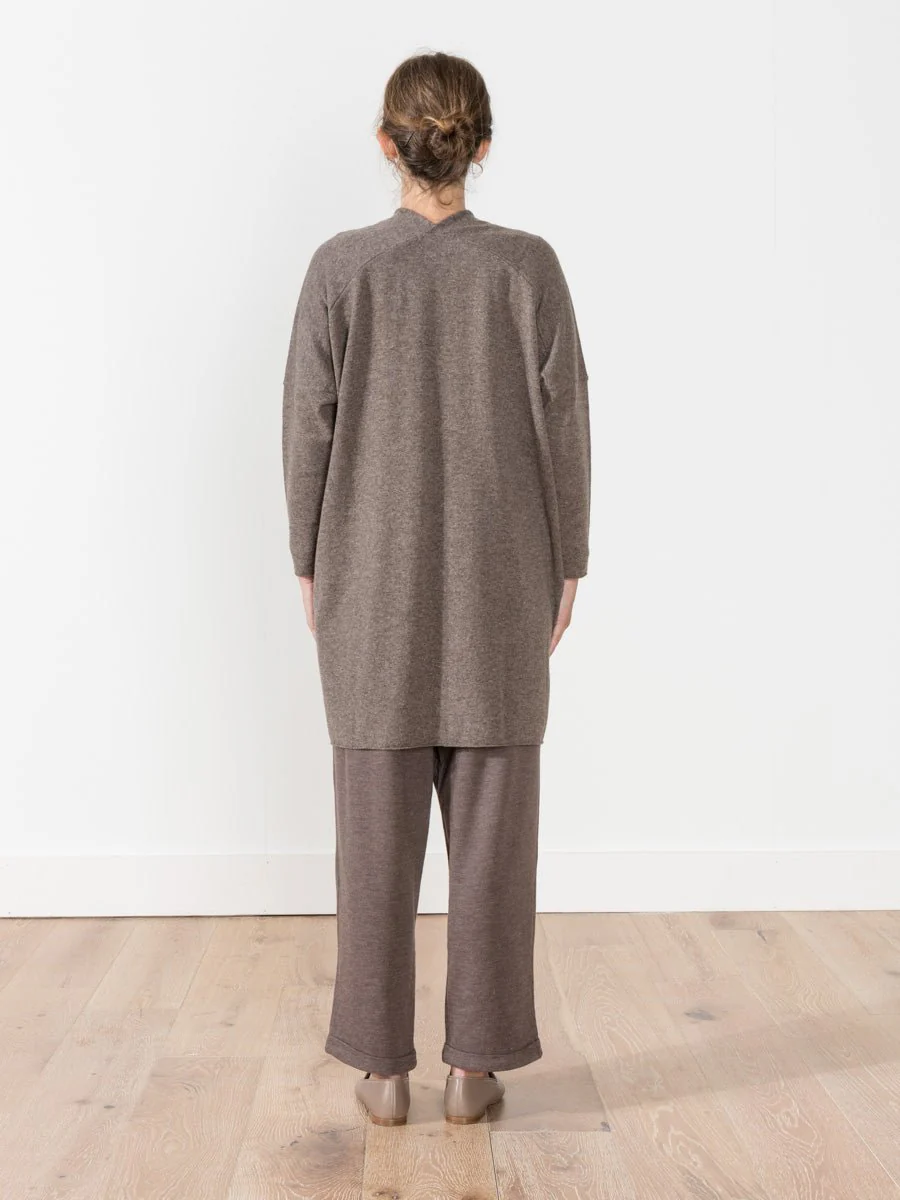 wool robe - brown - Image 3