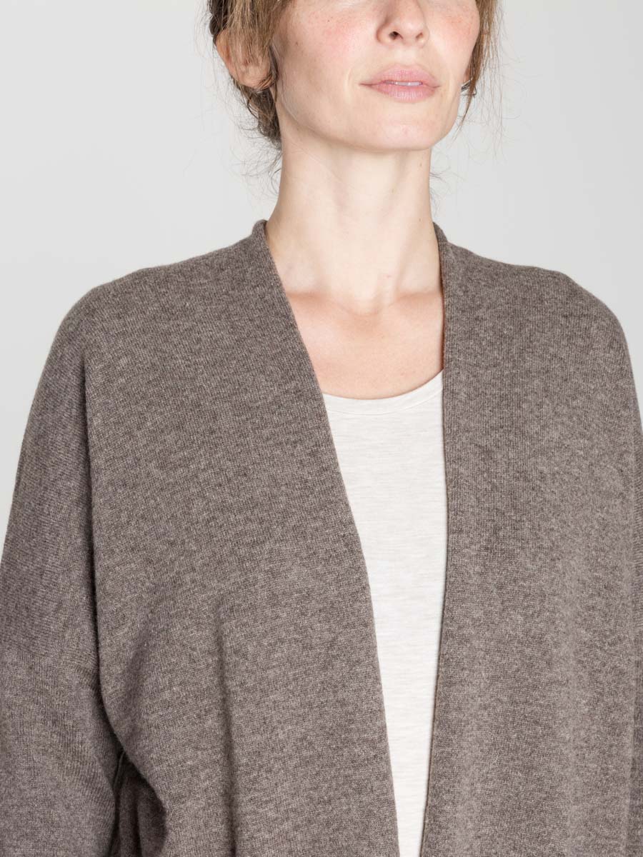 wool robe - brown - Image 5