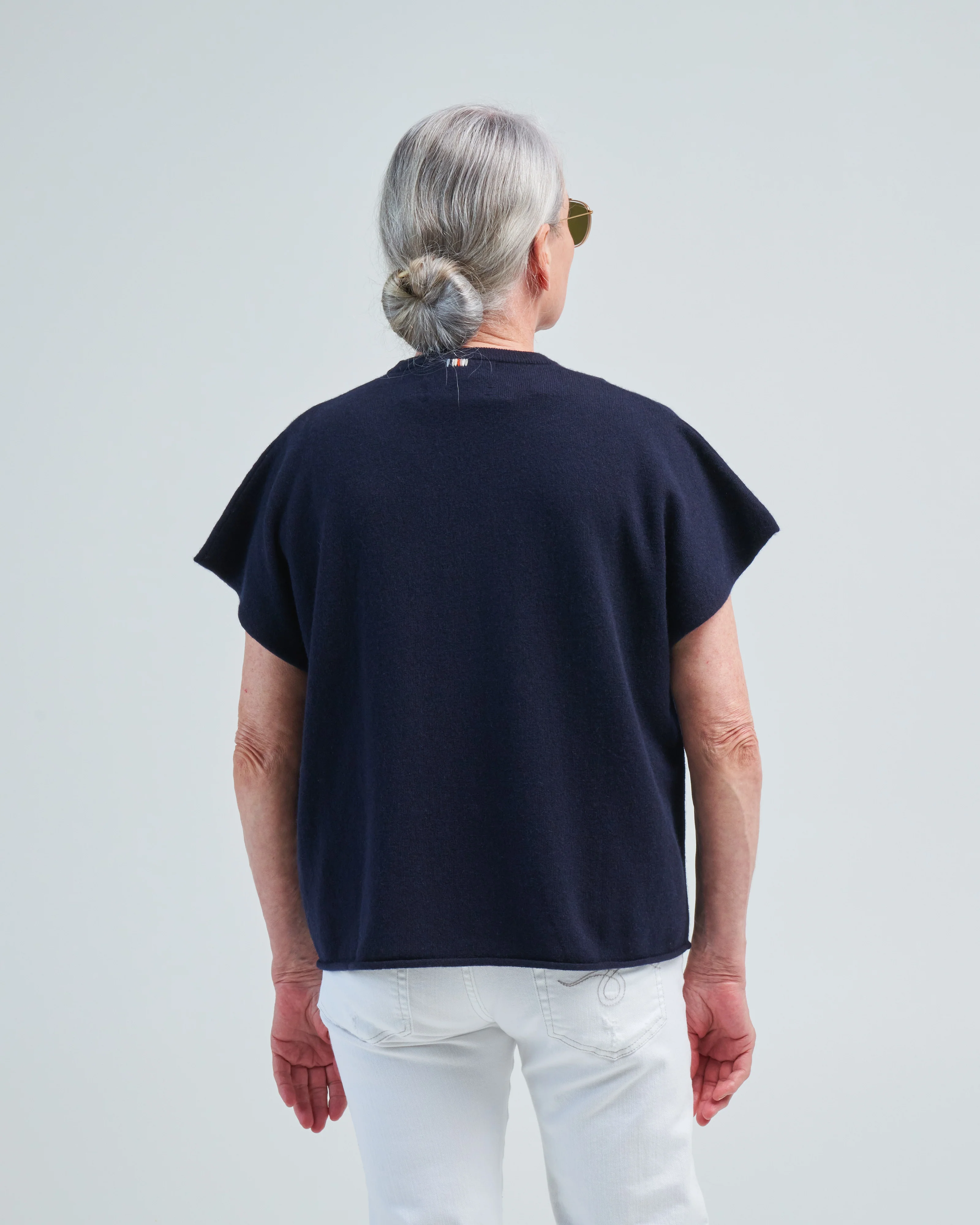 boxy cap sleeve crew - Image 4