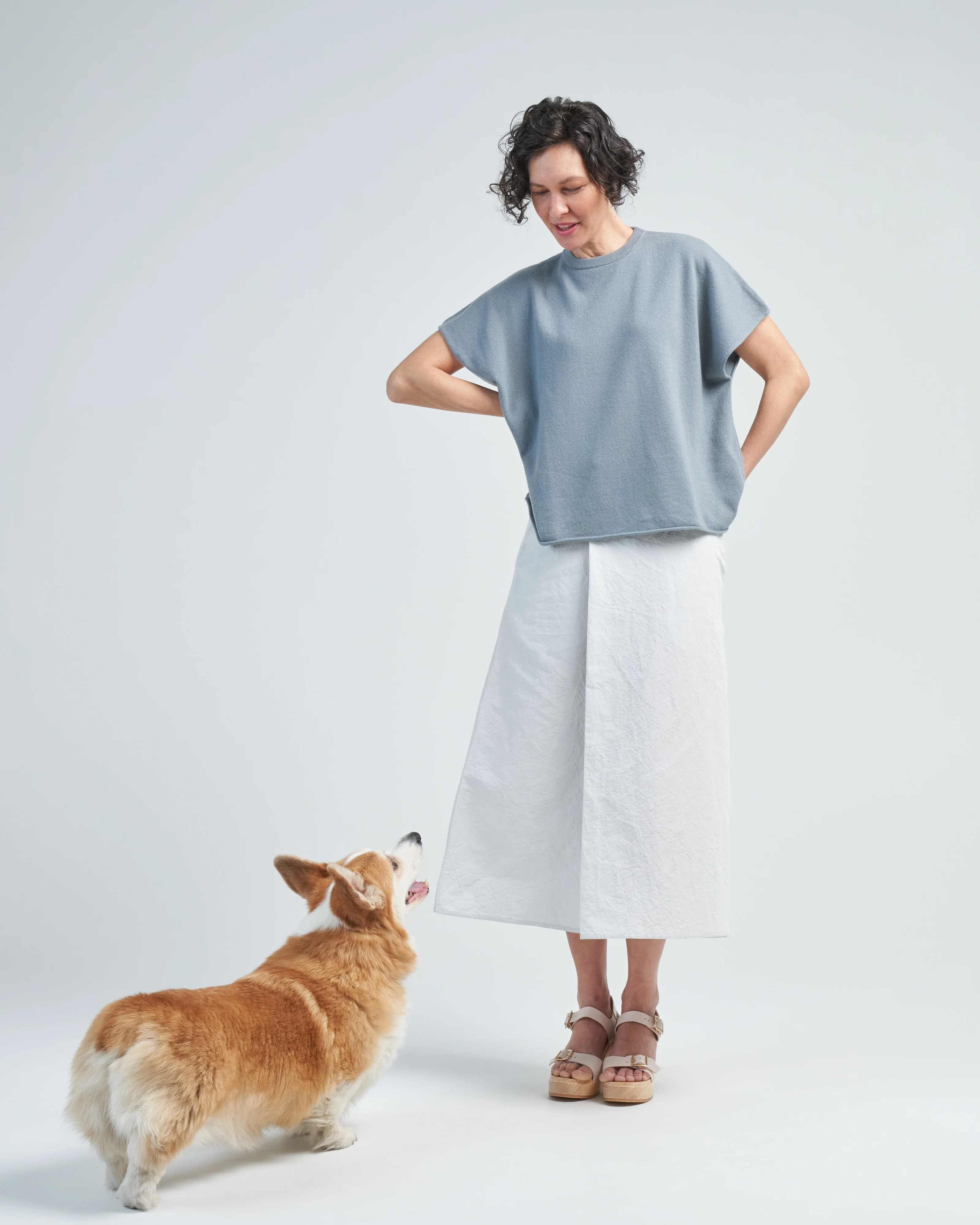 boxy cap sleeve crew - Image 2