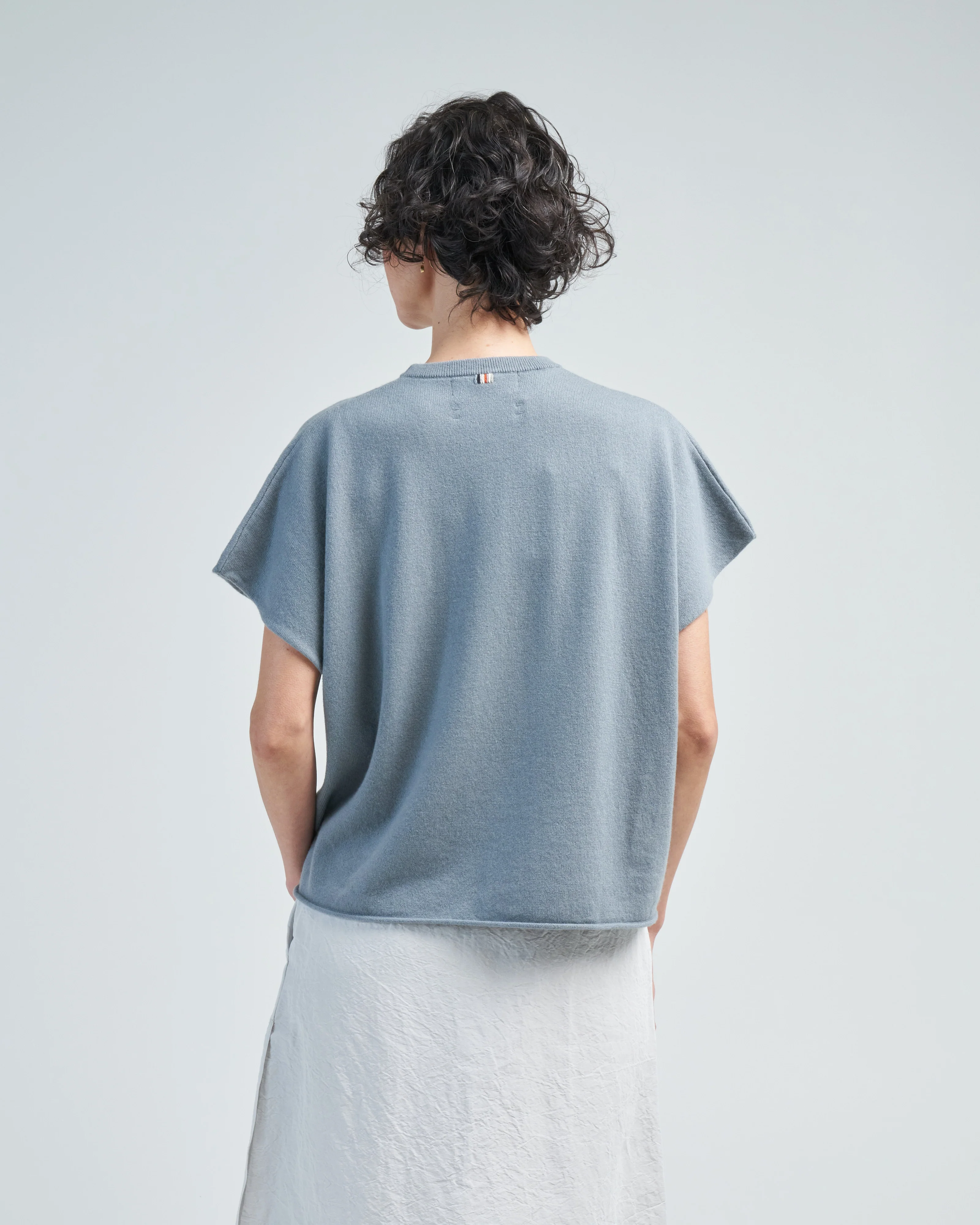 boxy cap sleeve crew - Image 4