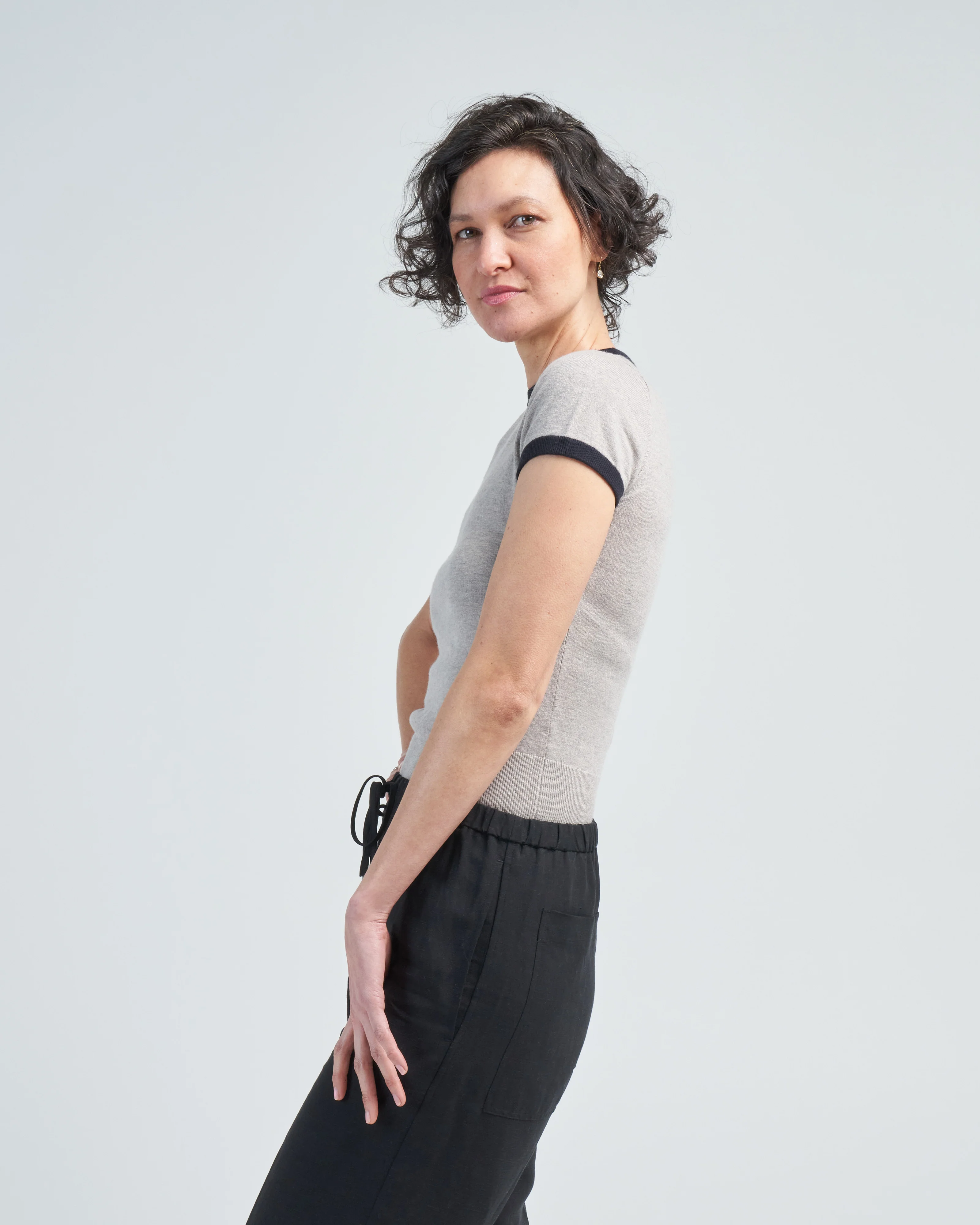 cotton cashmere tee - Image 3