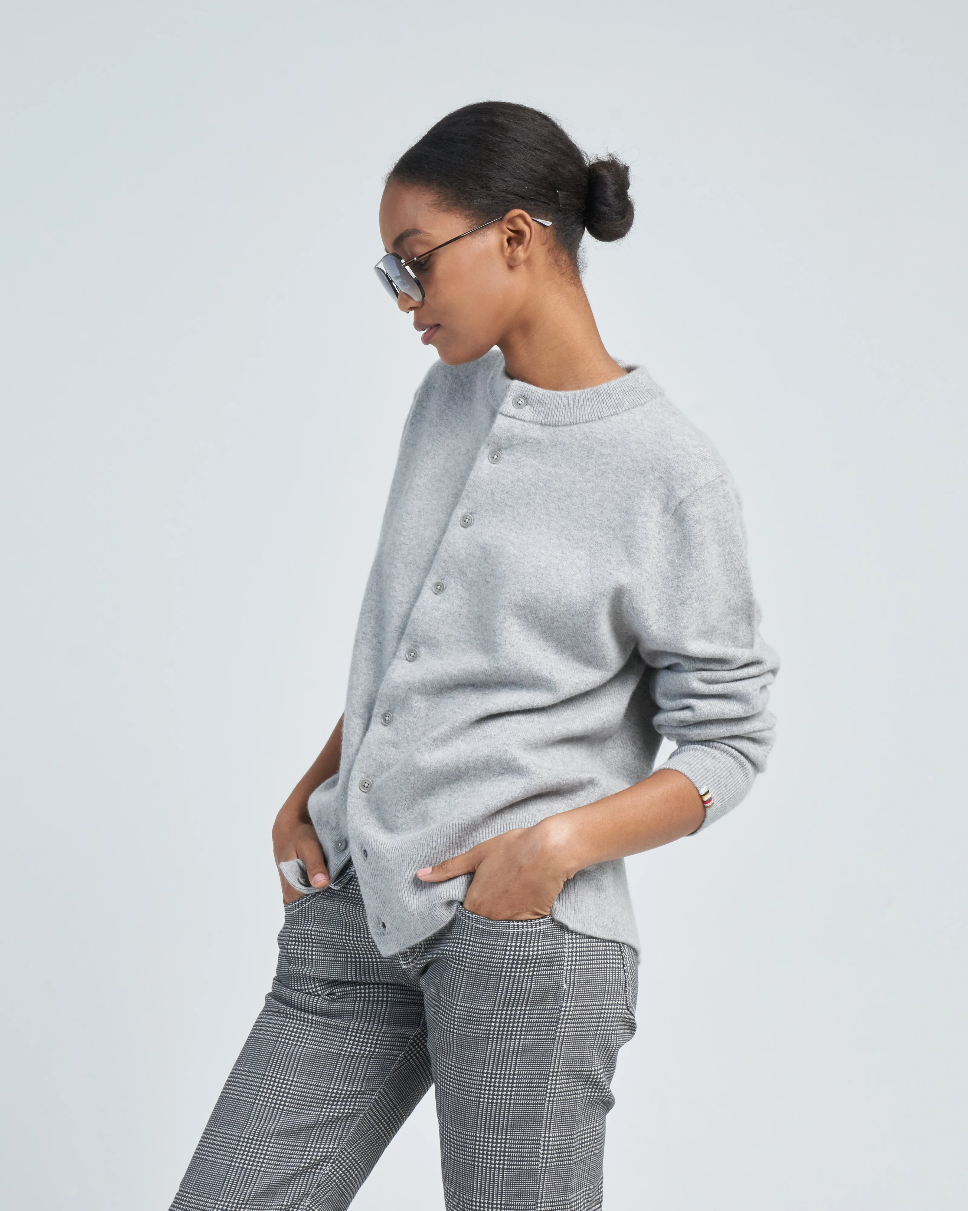 be game crew neck cardigan - Image 4