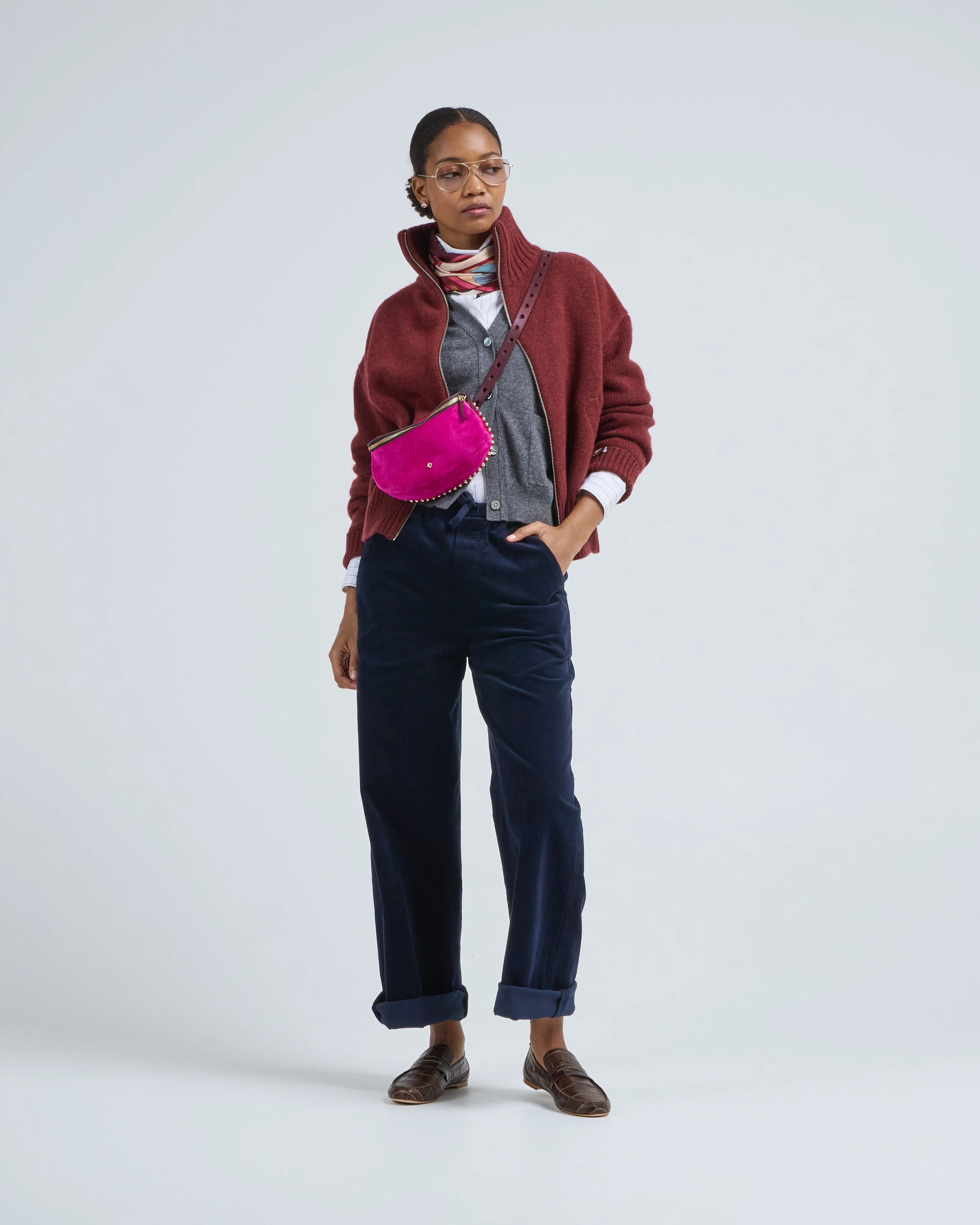 crop zip cardi - Image 3