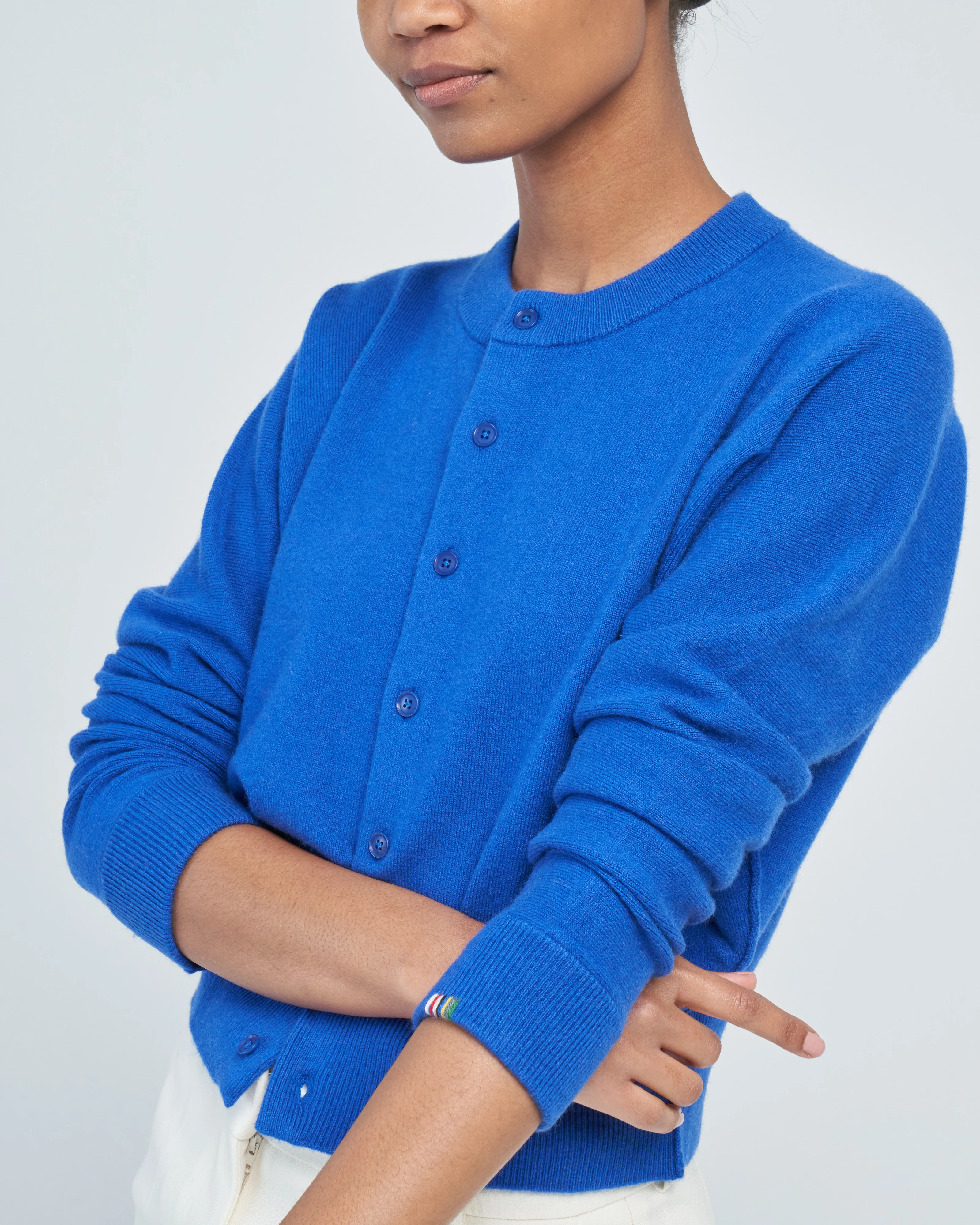 blouson cropped cardigan - Image 5