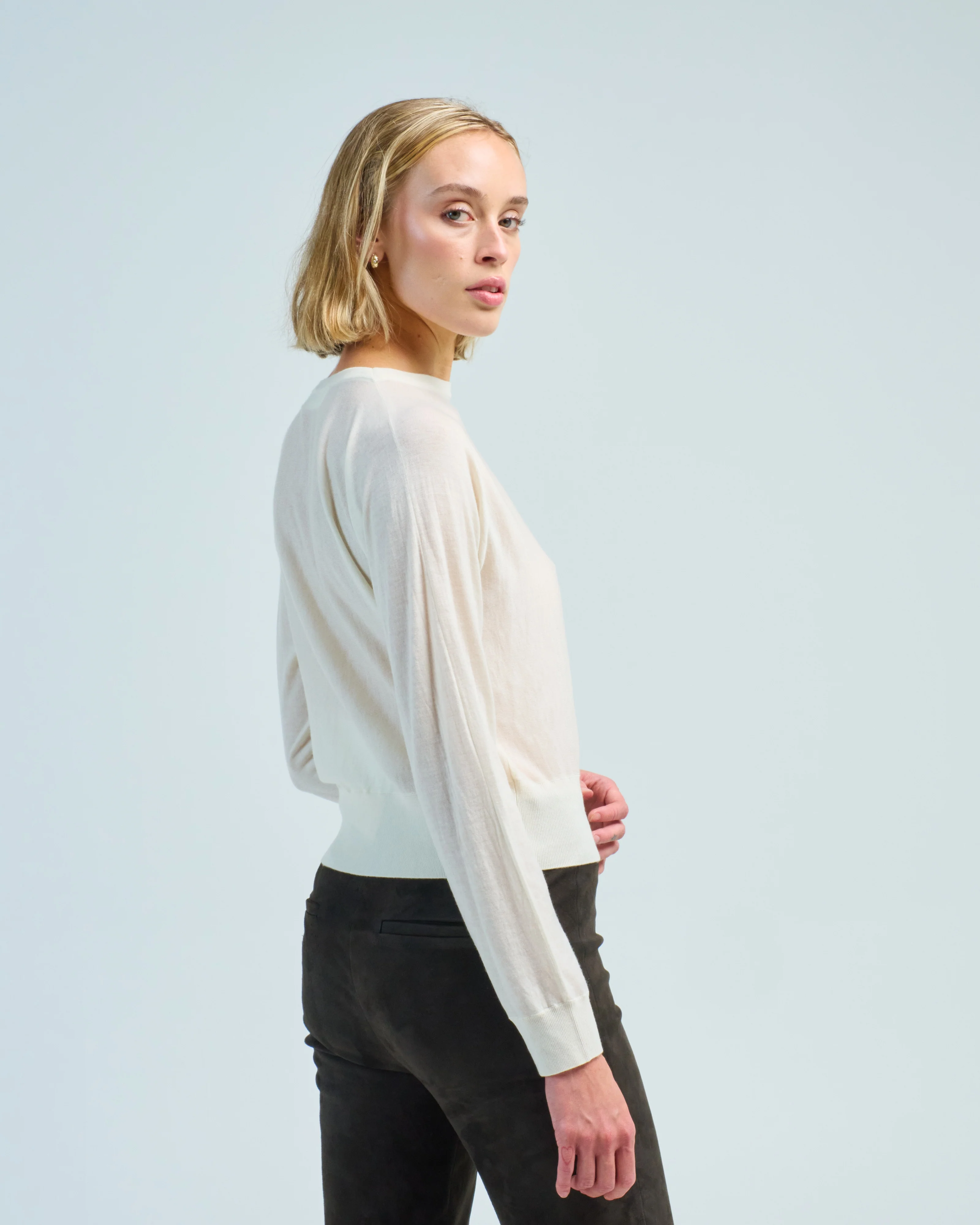 cropped sweater - Image 3