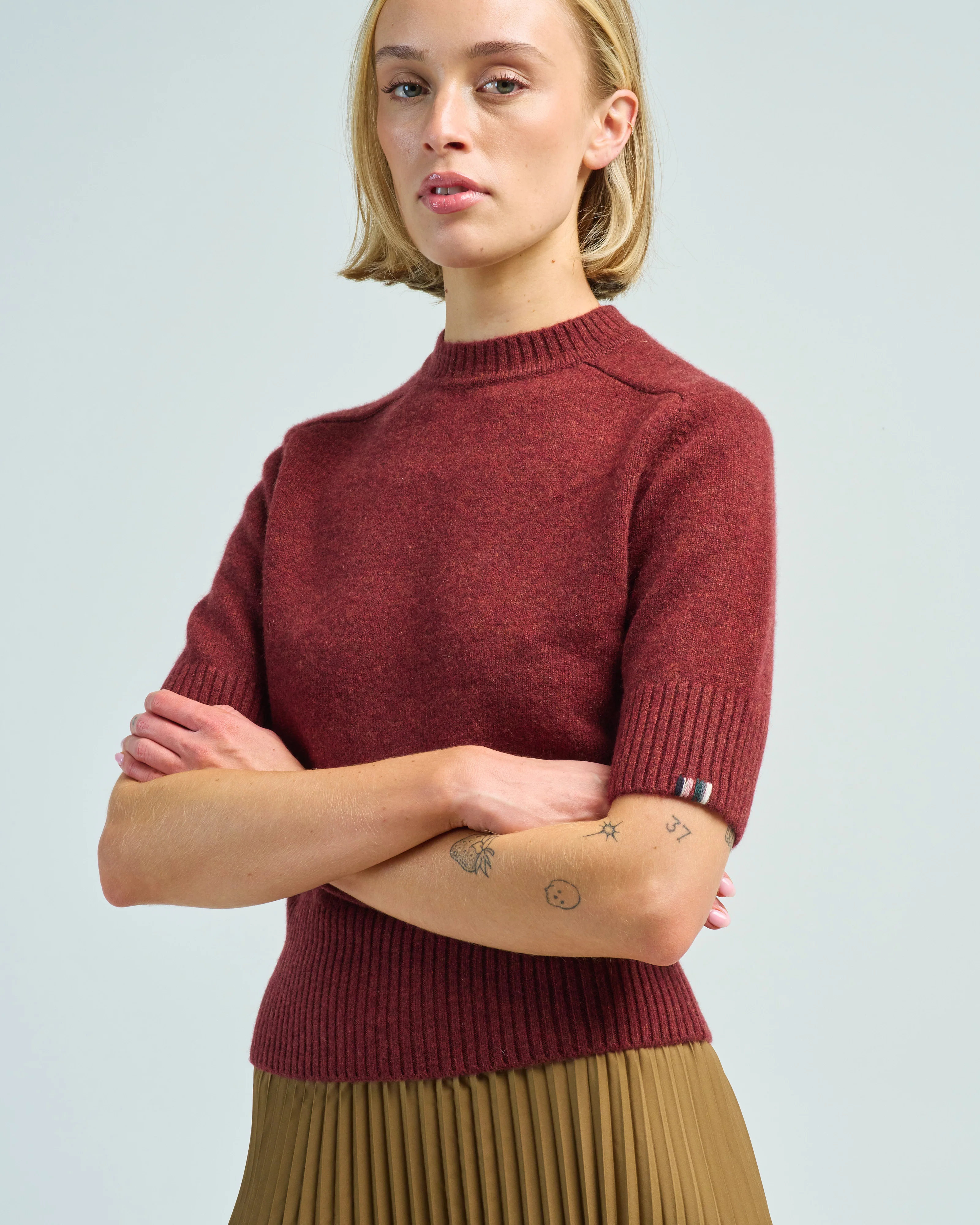 elbow sleeve sweater - Image 5