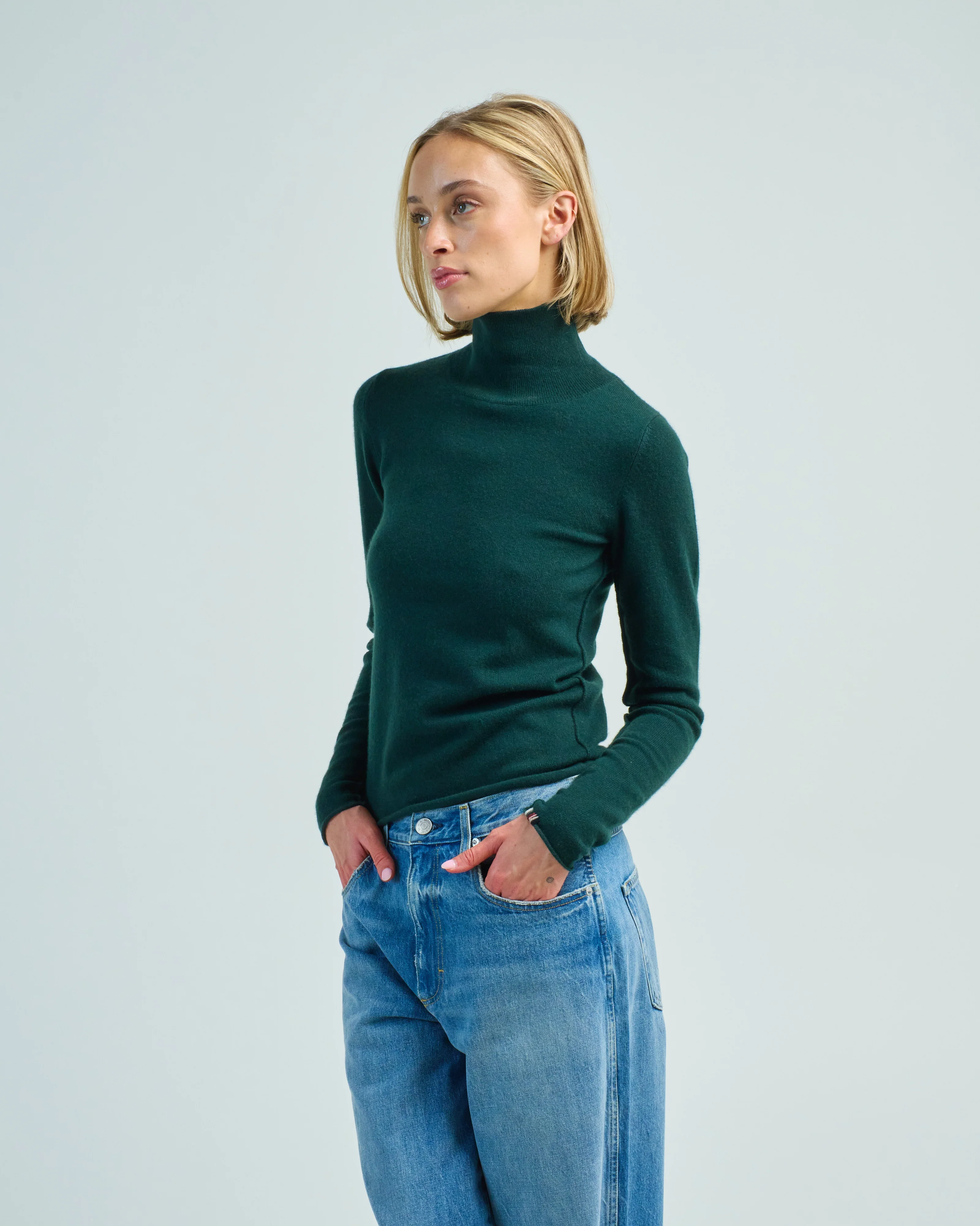 fitted turtleneck - Image 3