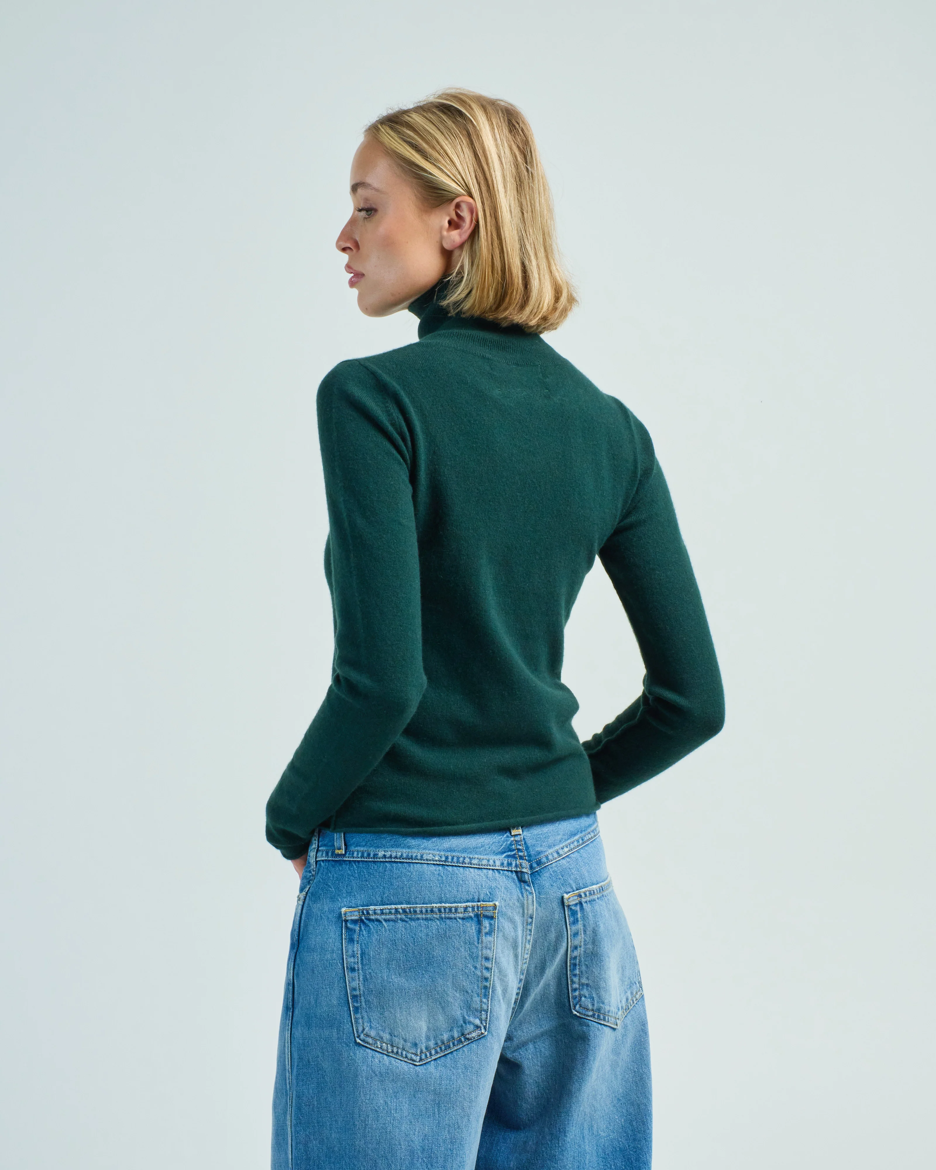 fitted turtleneck - Image 4