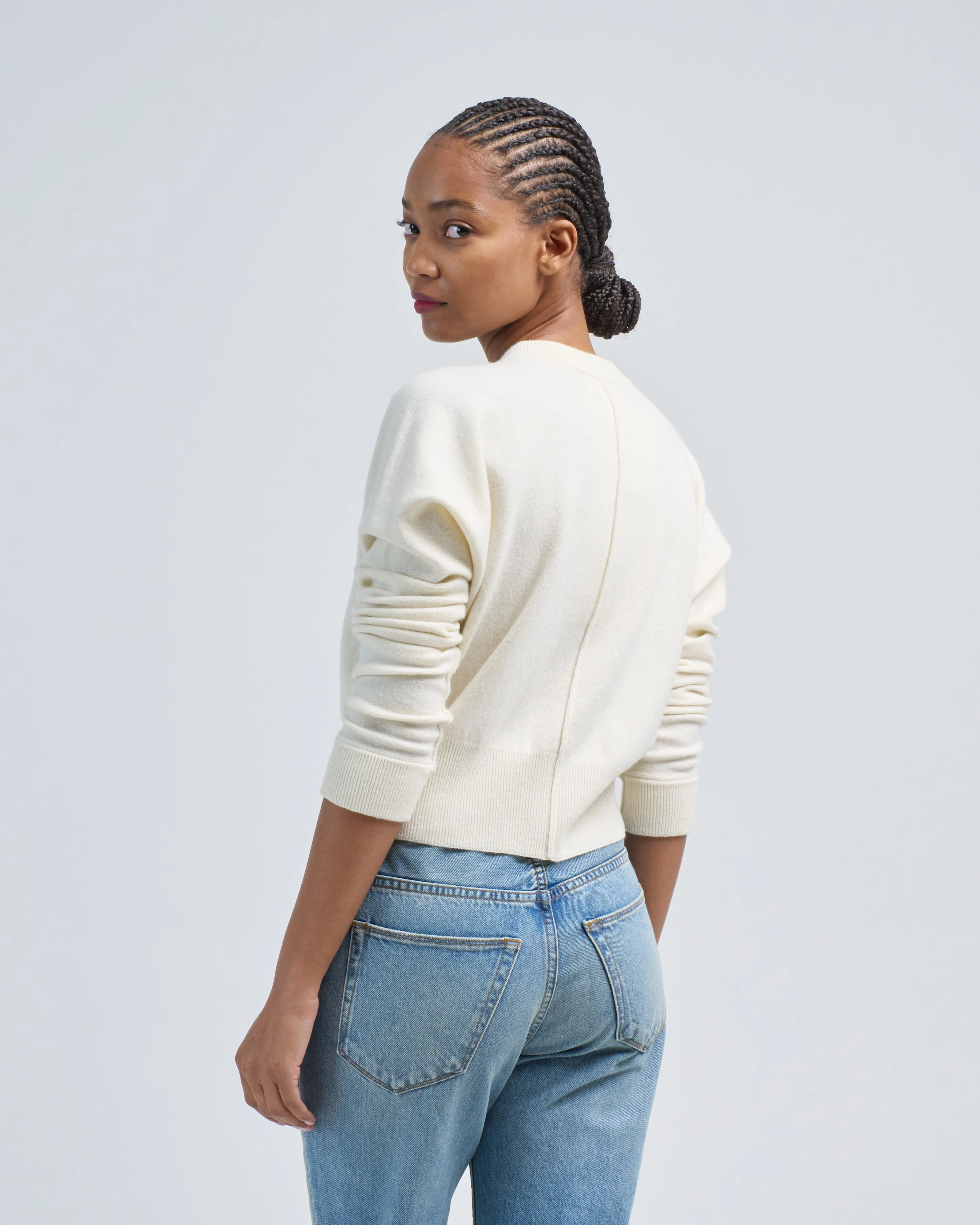 cropped cardigan - Image 4