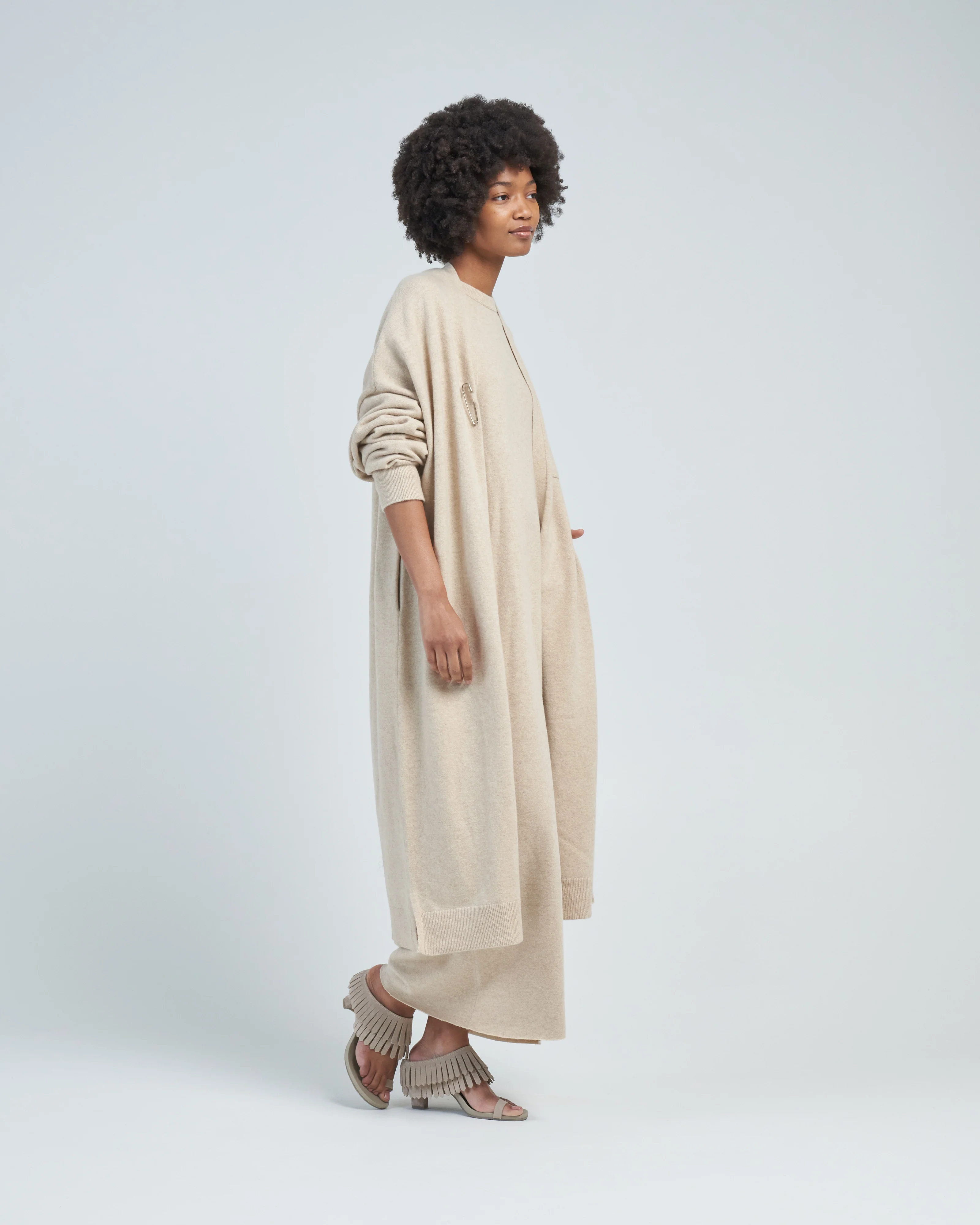 koto oversized long cardigan - Image 3