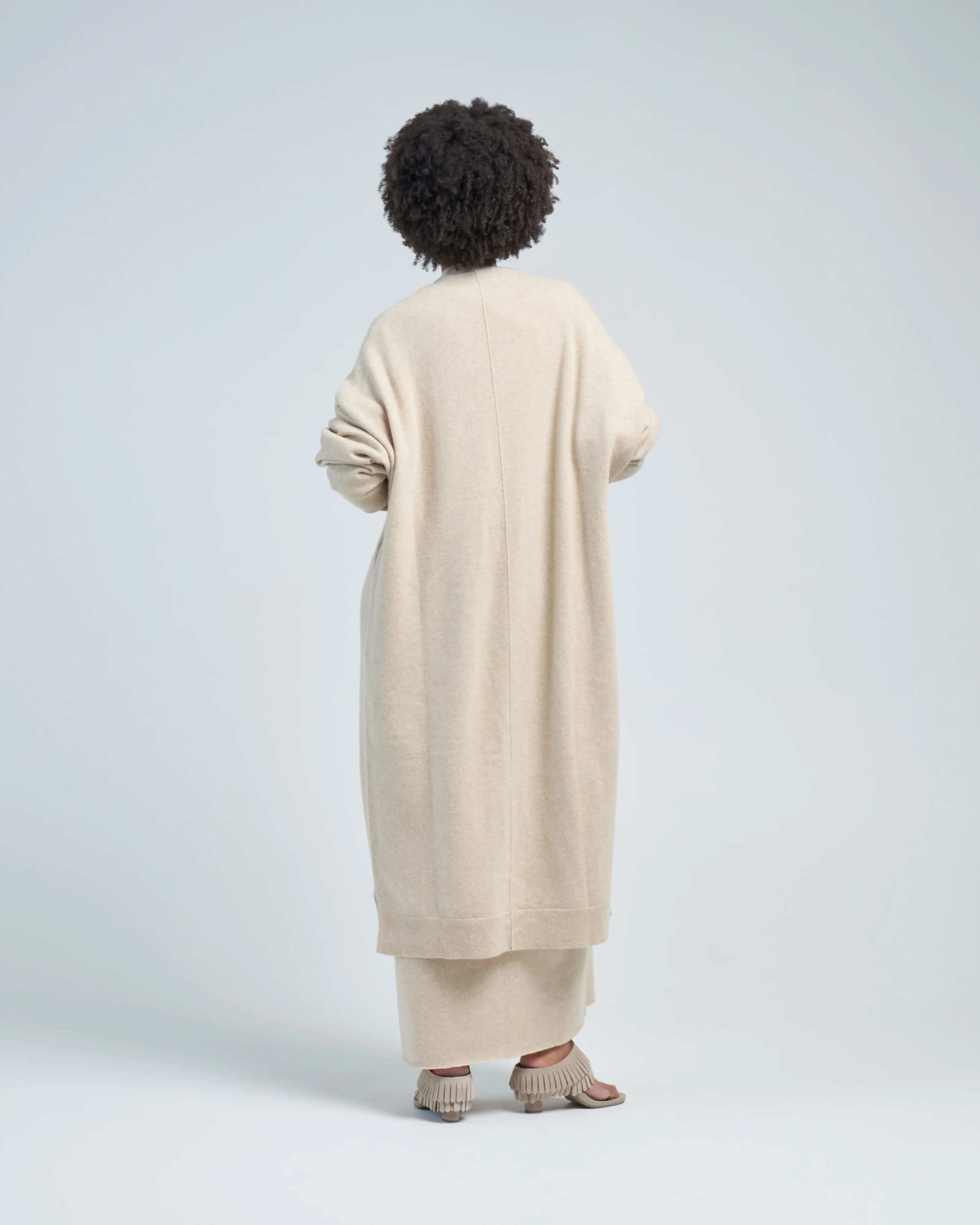 koto oversized long cardigan - Image 4