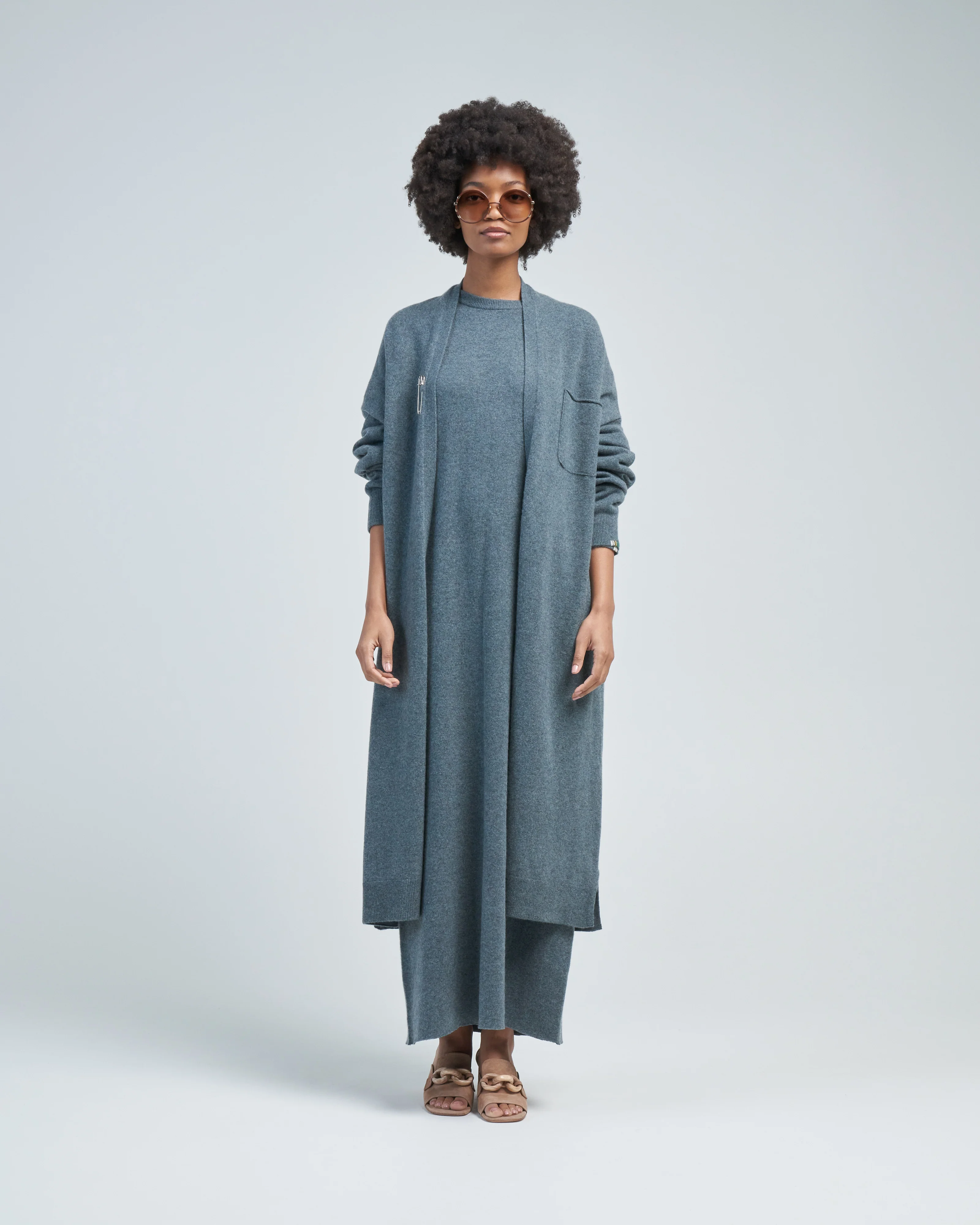 koto oversized long cardigan - Image 3