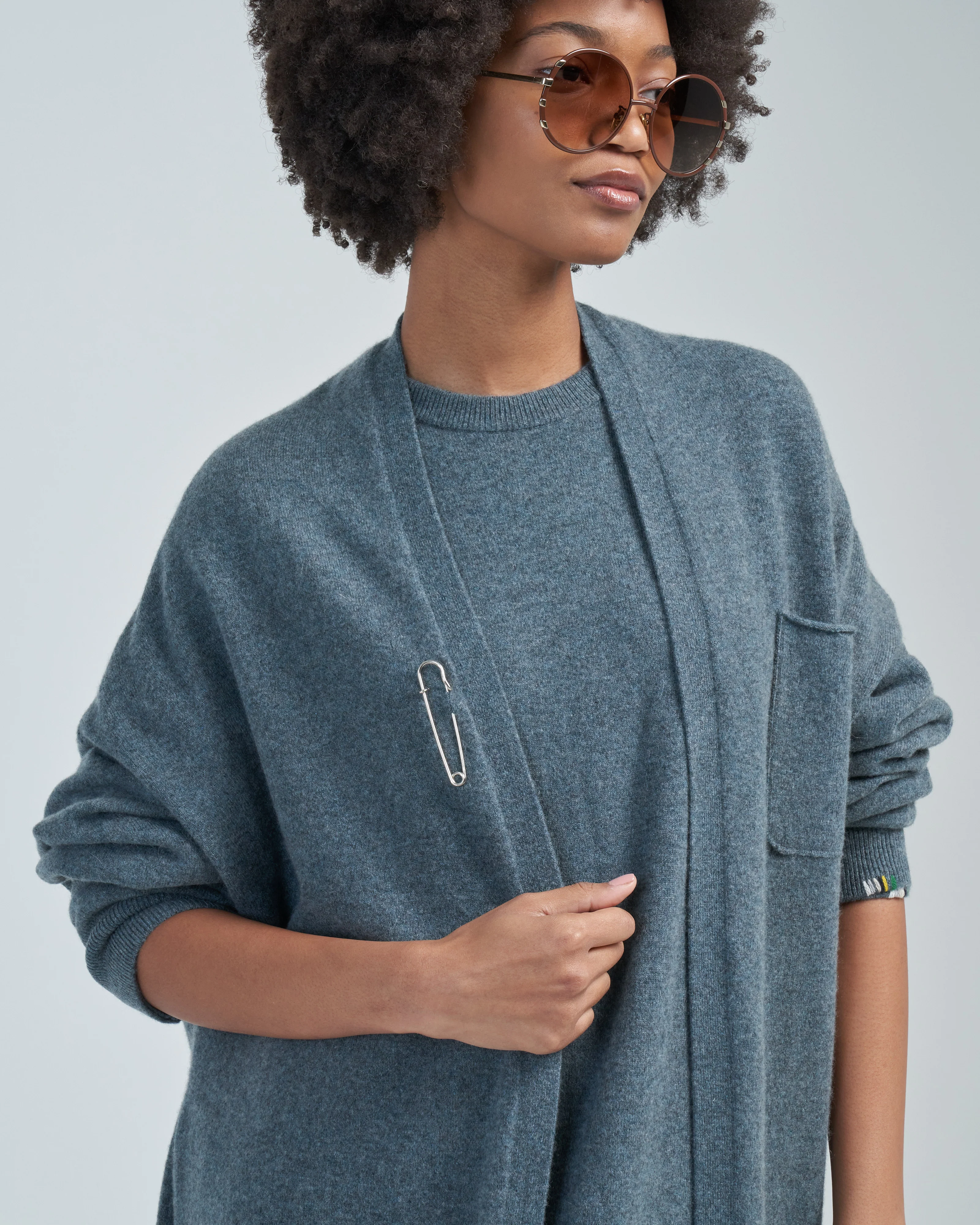 koto oversized long cardigan - Image 5