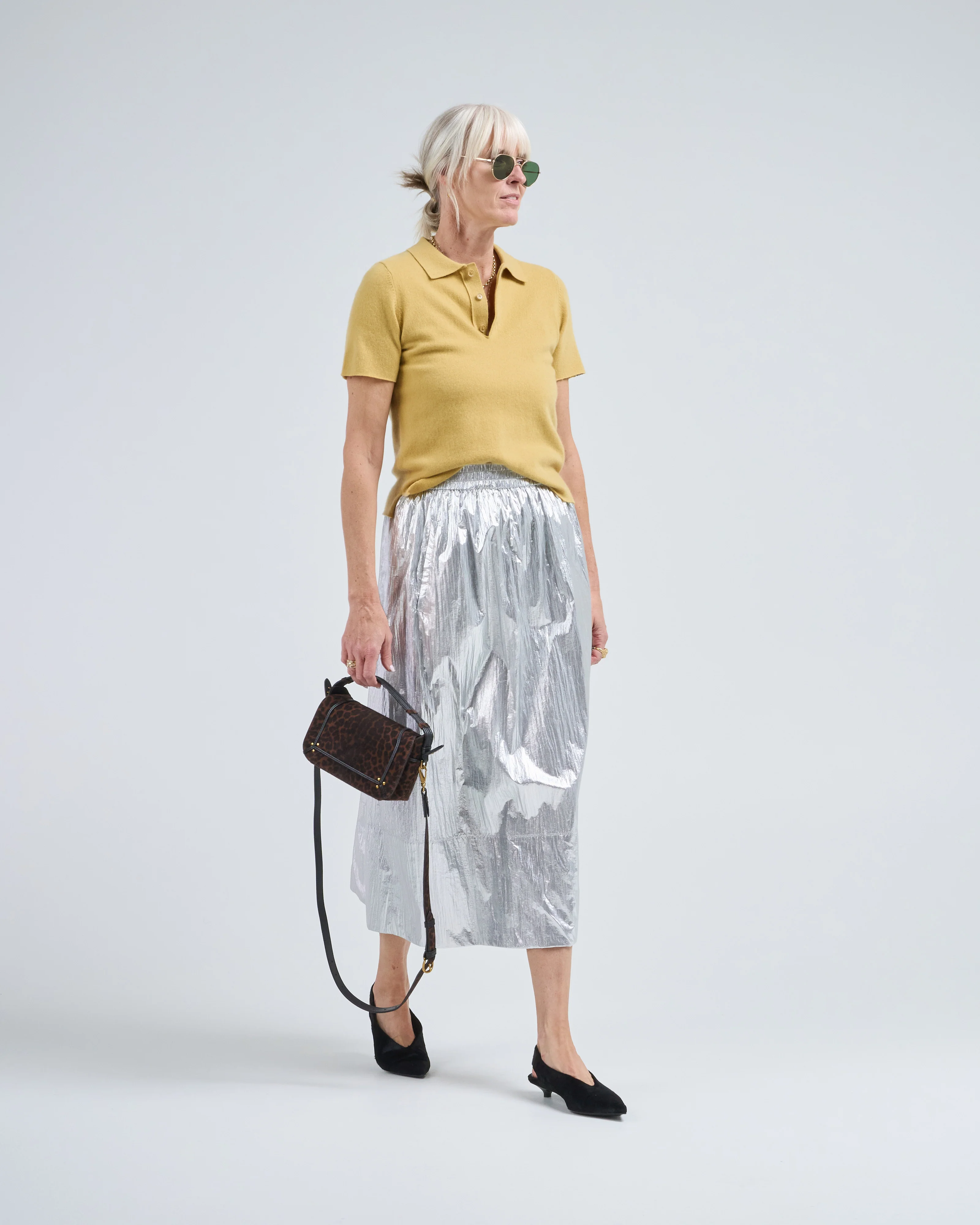 salamander stretch cashmere polo - Image 2