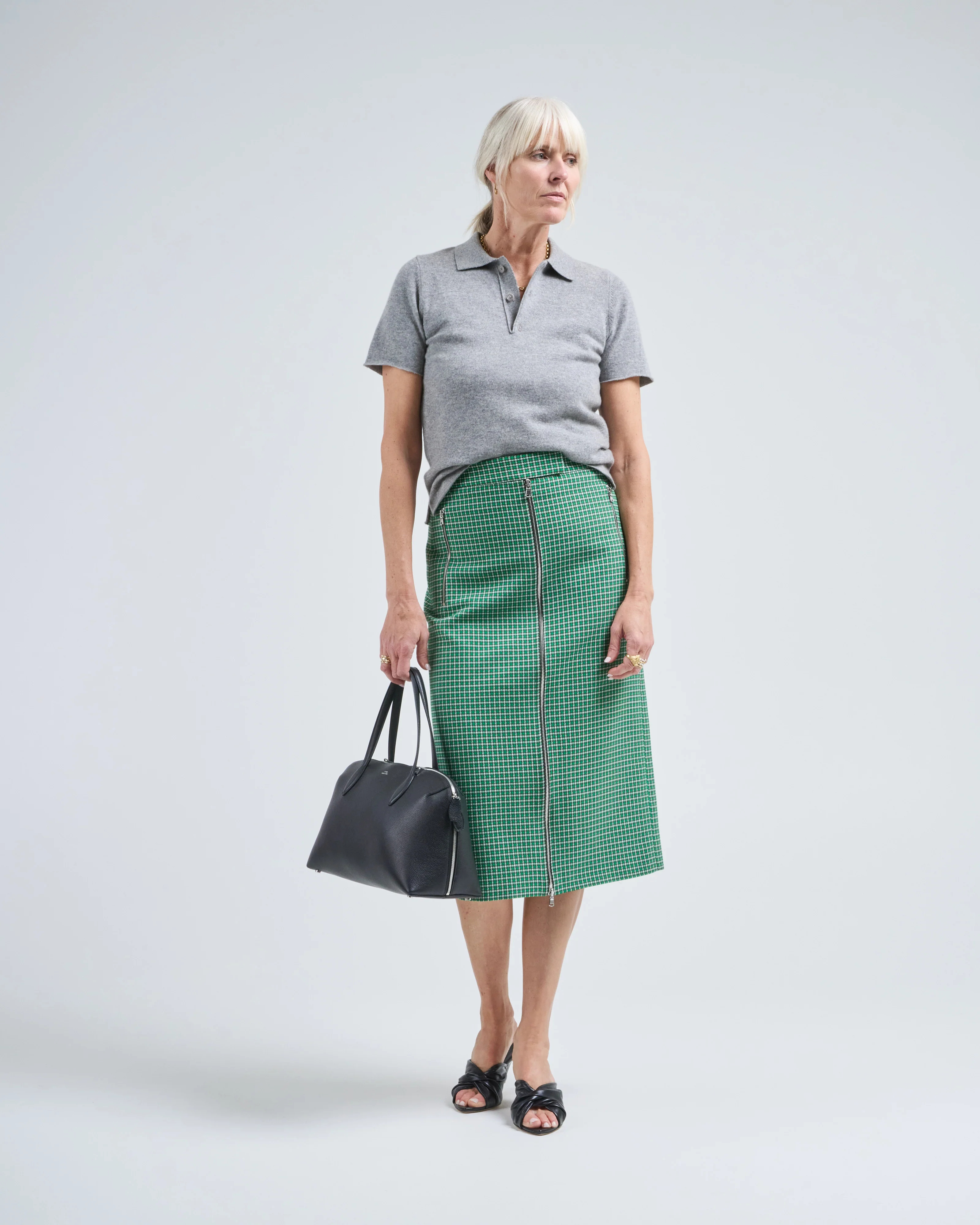 salamander stretch cashmere polo - Image 2