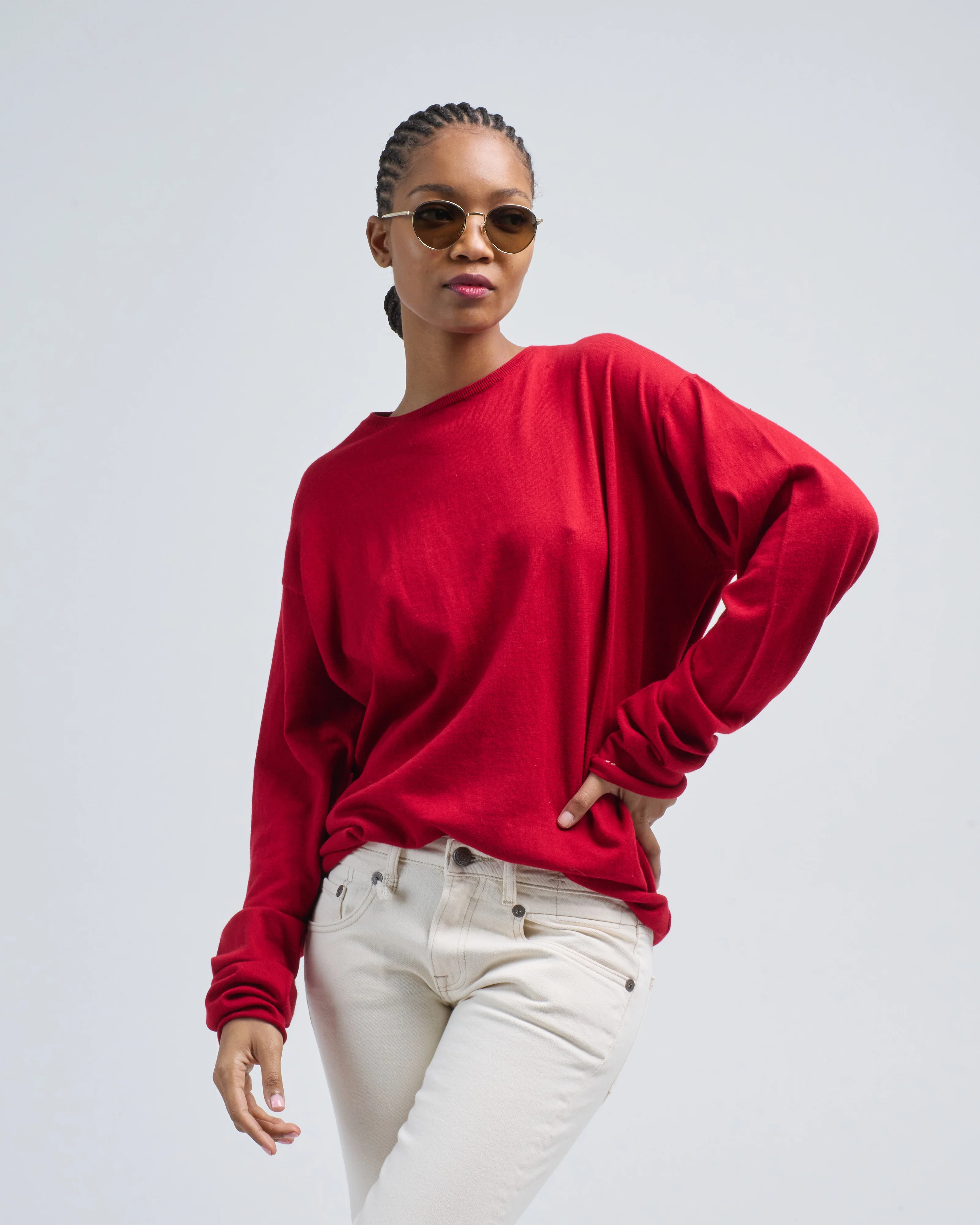 slouchy crewneck - Image 2