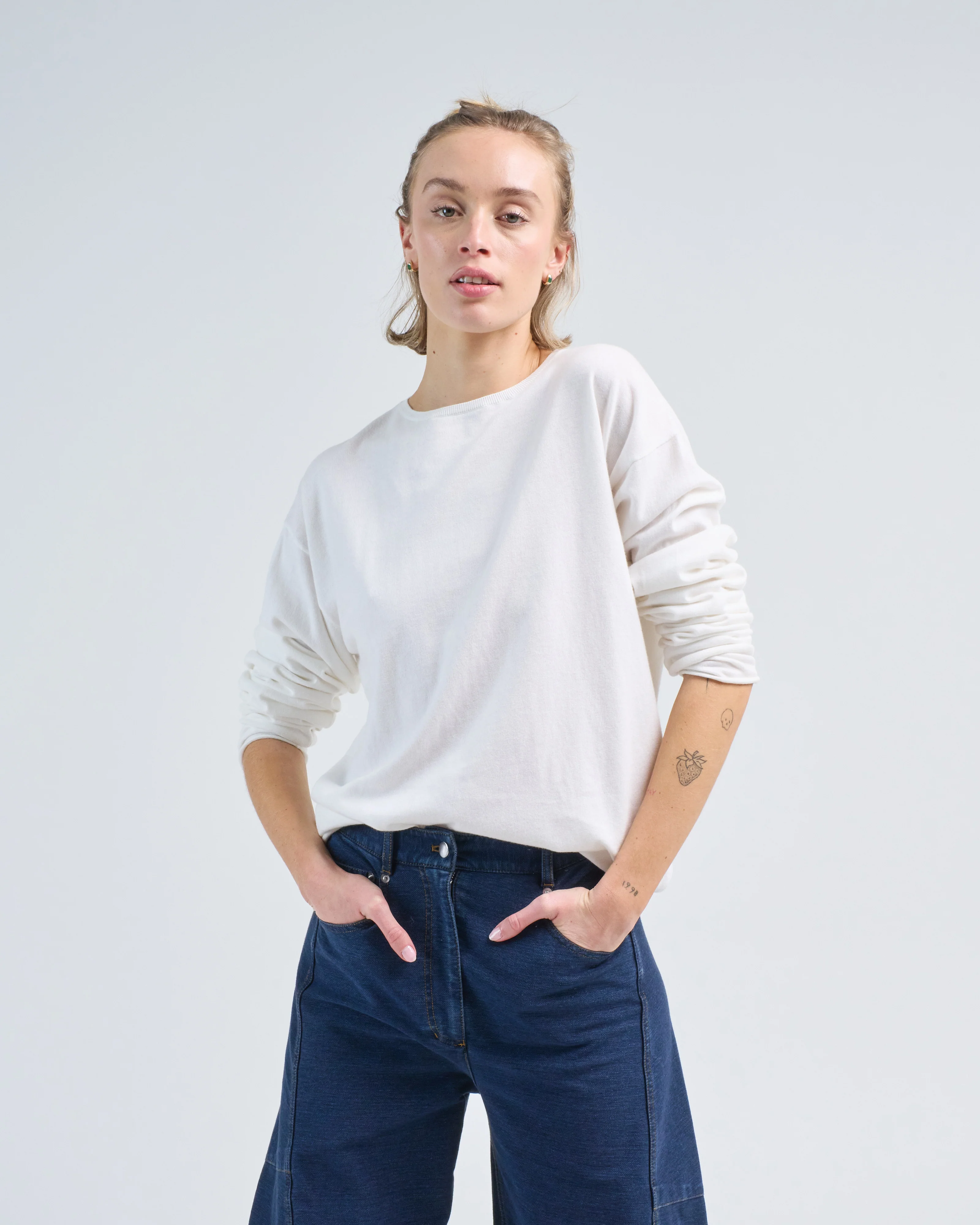 slouchy crewneck - Image 3