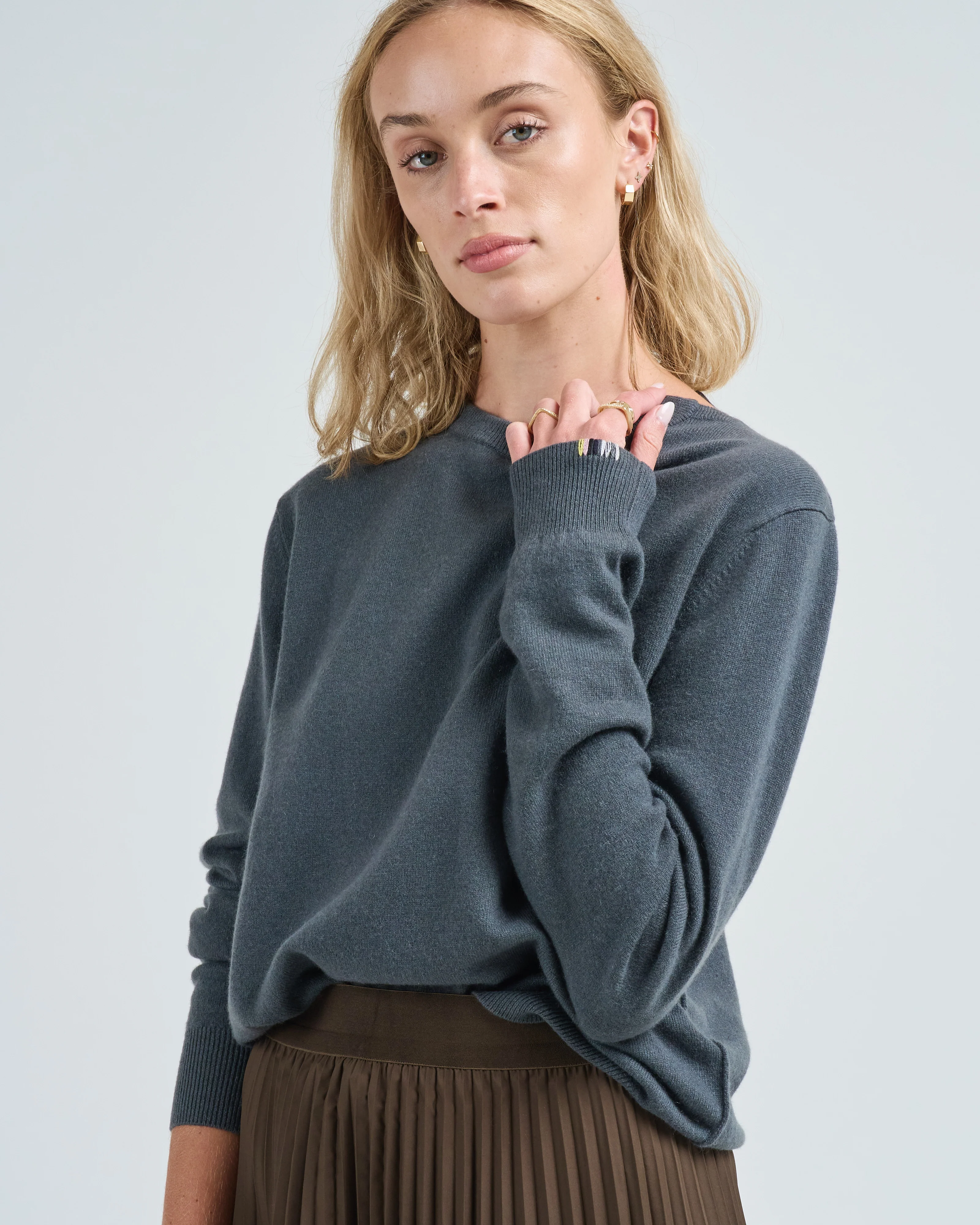 split neck crew - Image 3