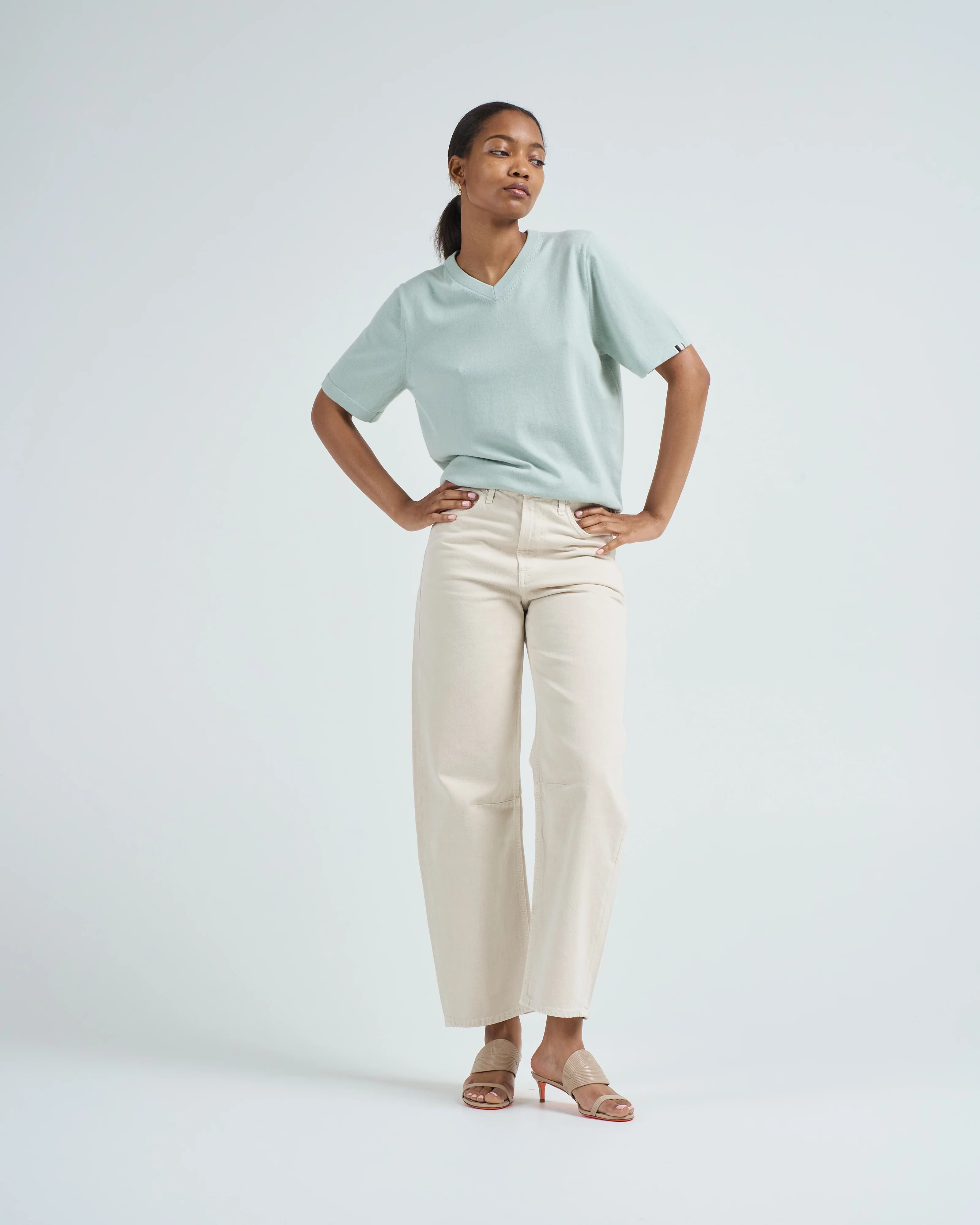 v-neck tee - Image 2