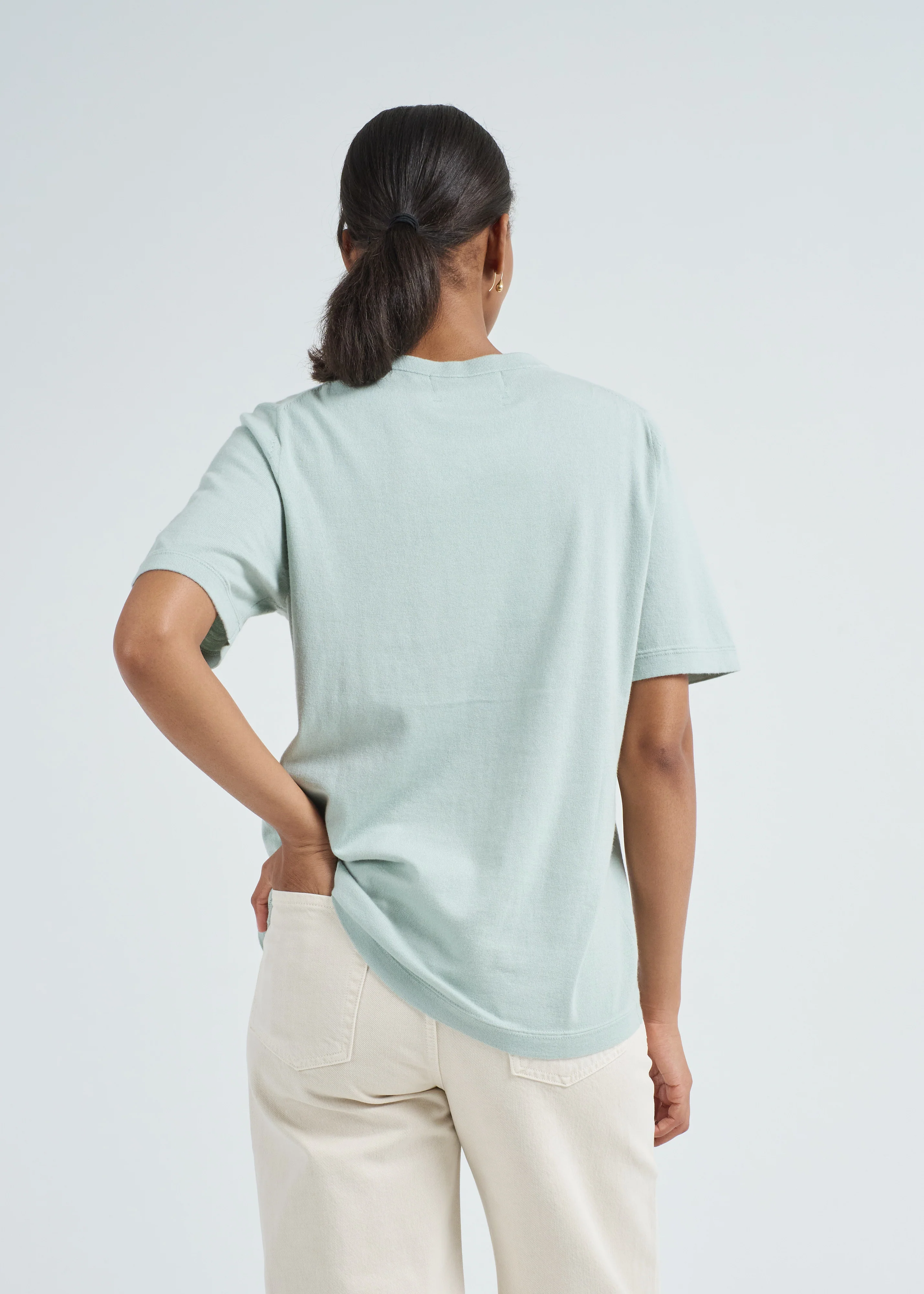 v-neck tee - Image 4