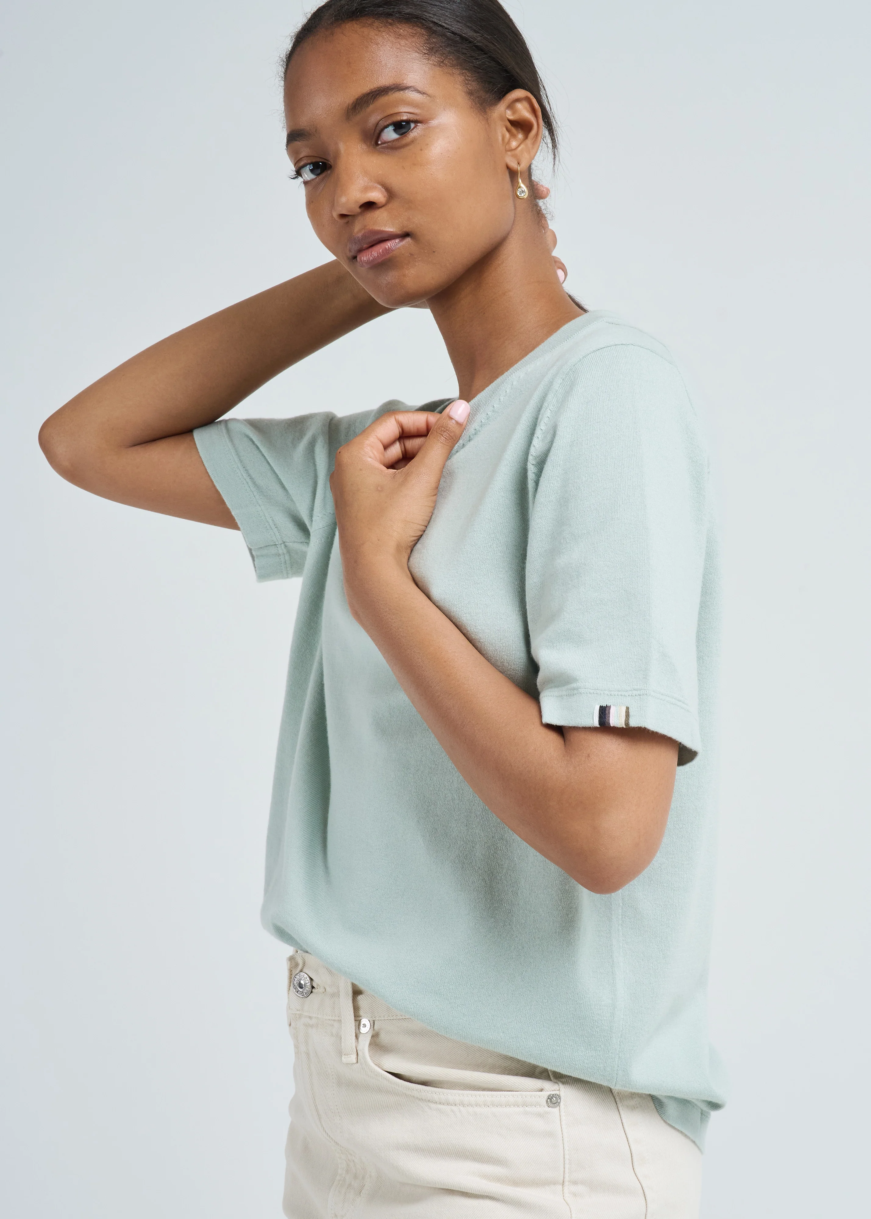 v-neck tee - Image 5